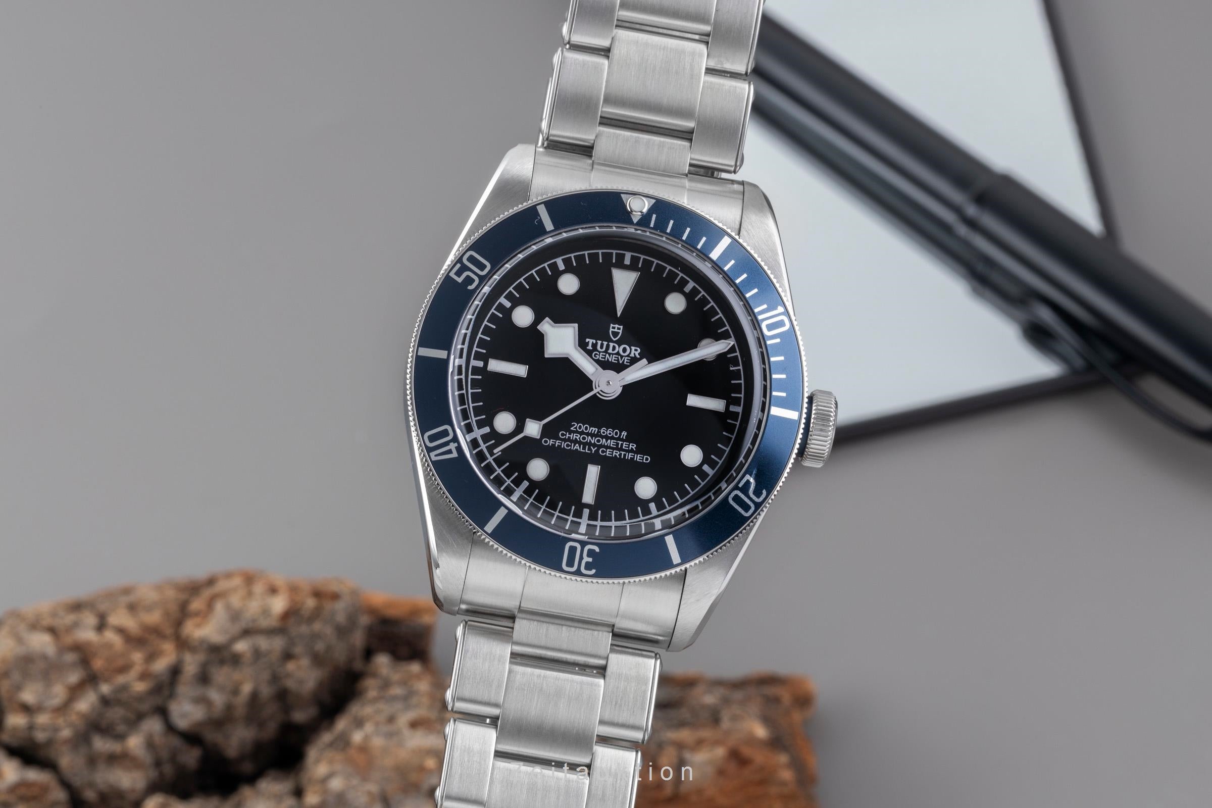 Tudor Heritage Black Bay Edelstahl Automatik Herrenuhr 79230B-0008 B&P 2022 [2507499]