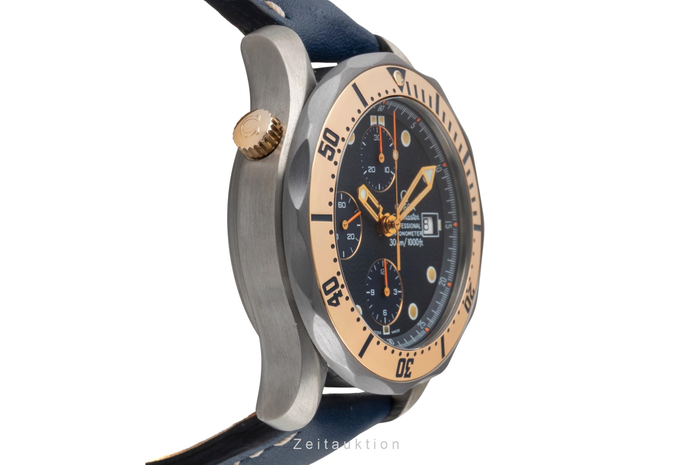 Omega Seamaster chronograph titanium / gold automatic men's watch 2296.80.00  [2507502]