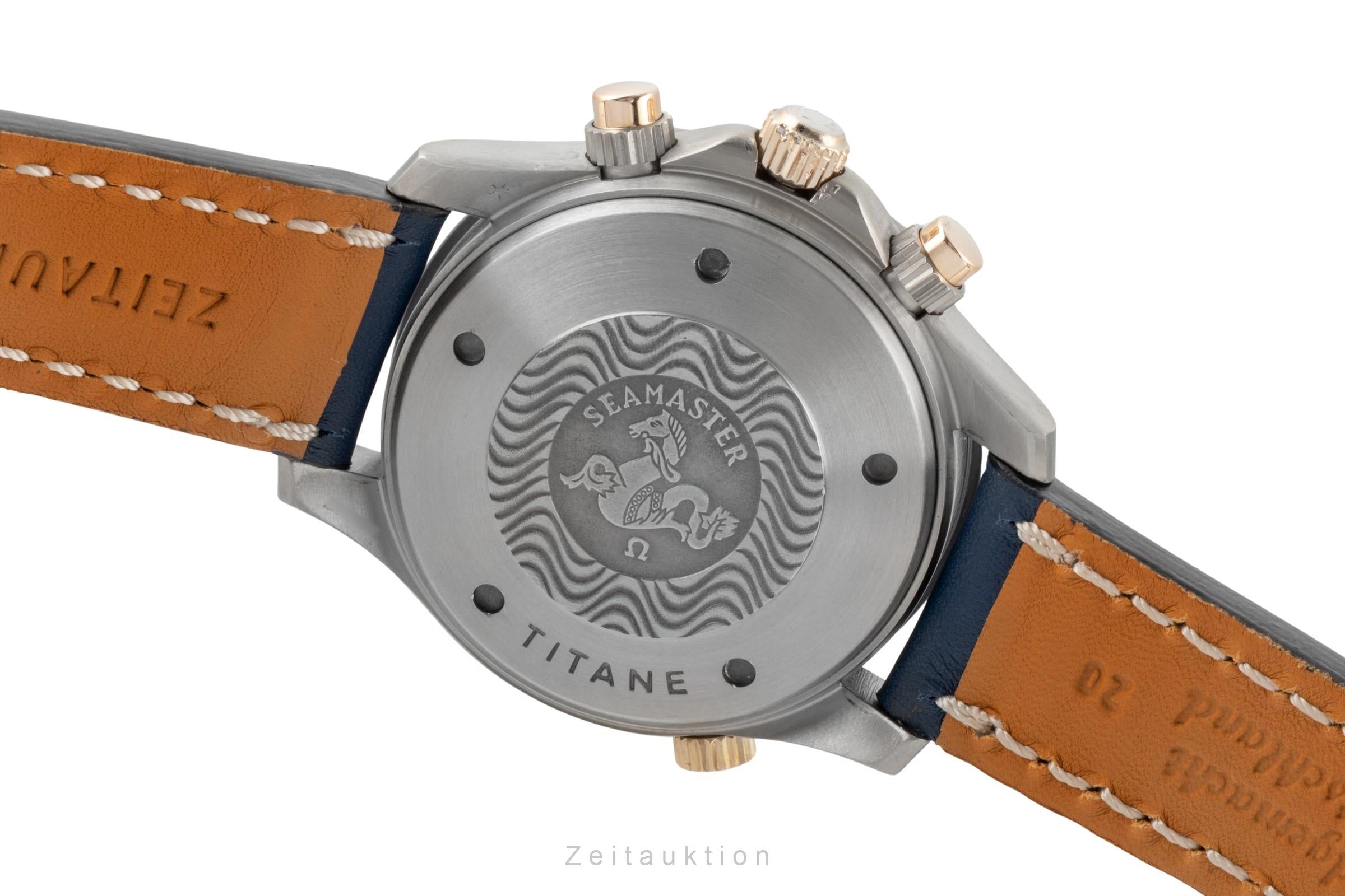 Omega Seamaster chronograph titanium / gold automatic men's watch 2296.80.00  [2507502]