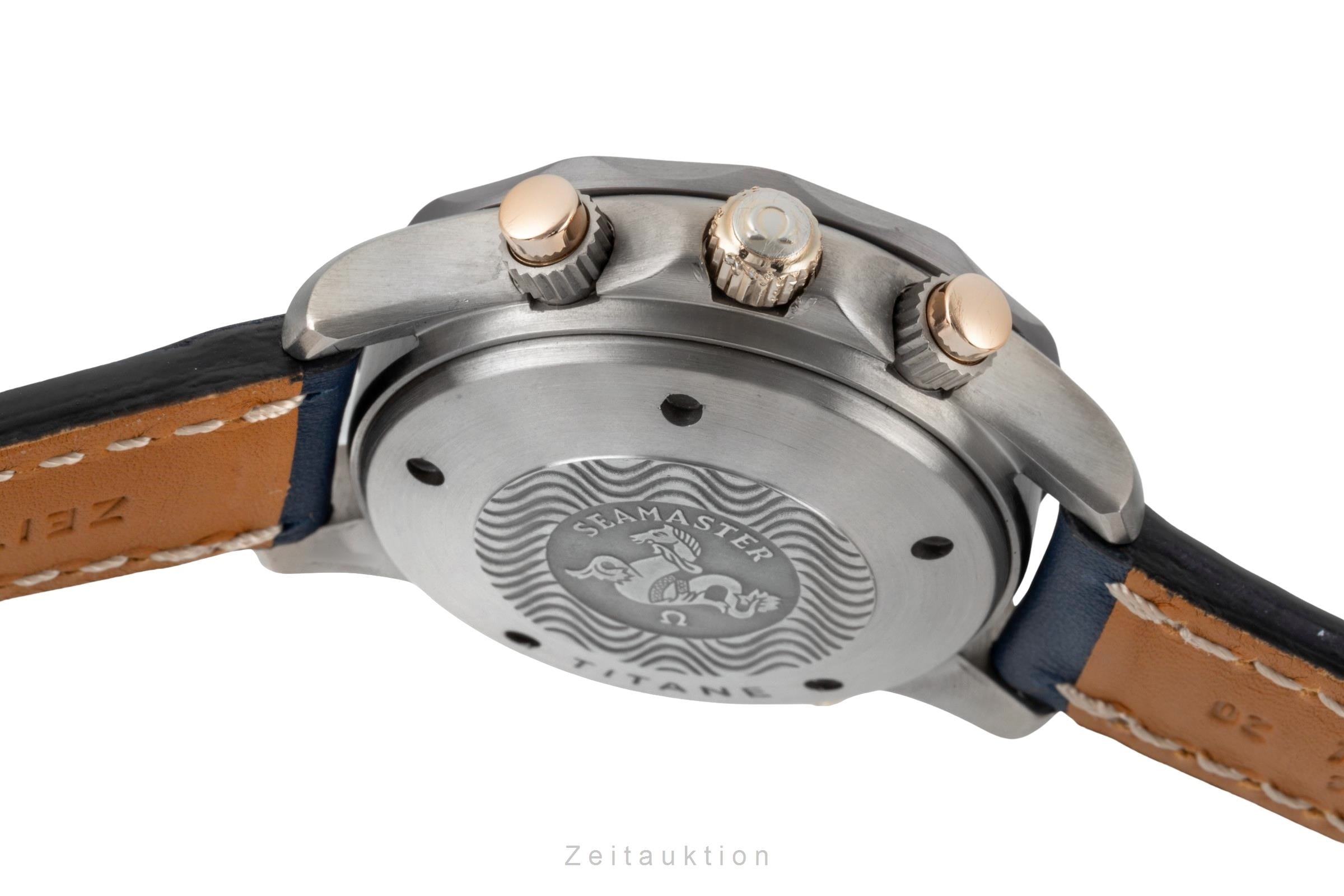 Omega Seamaster chronograph titanium / gold automatic men's watch 2296.80.00  [2507502]