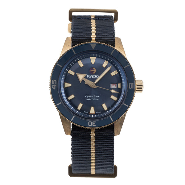 Rado Captain Cook bronze automatique montre pour hommes 01.763.0504.3.120  [2507505]
