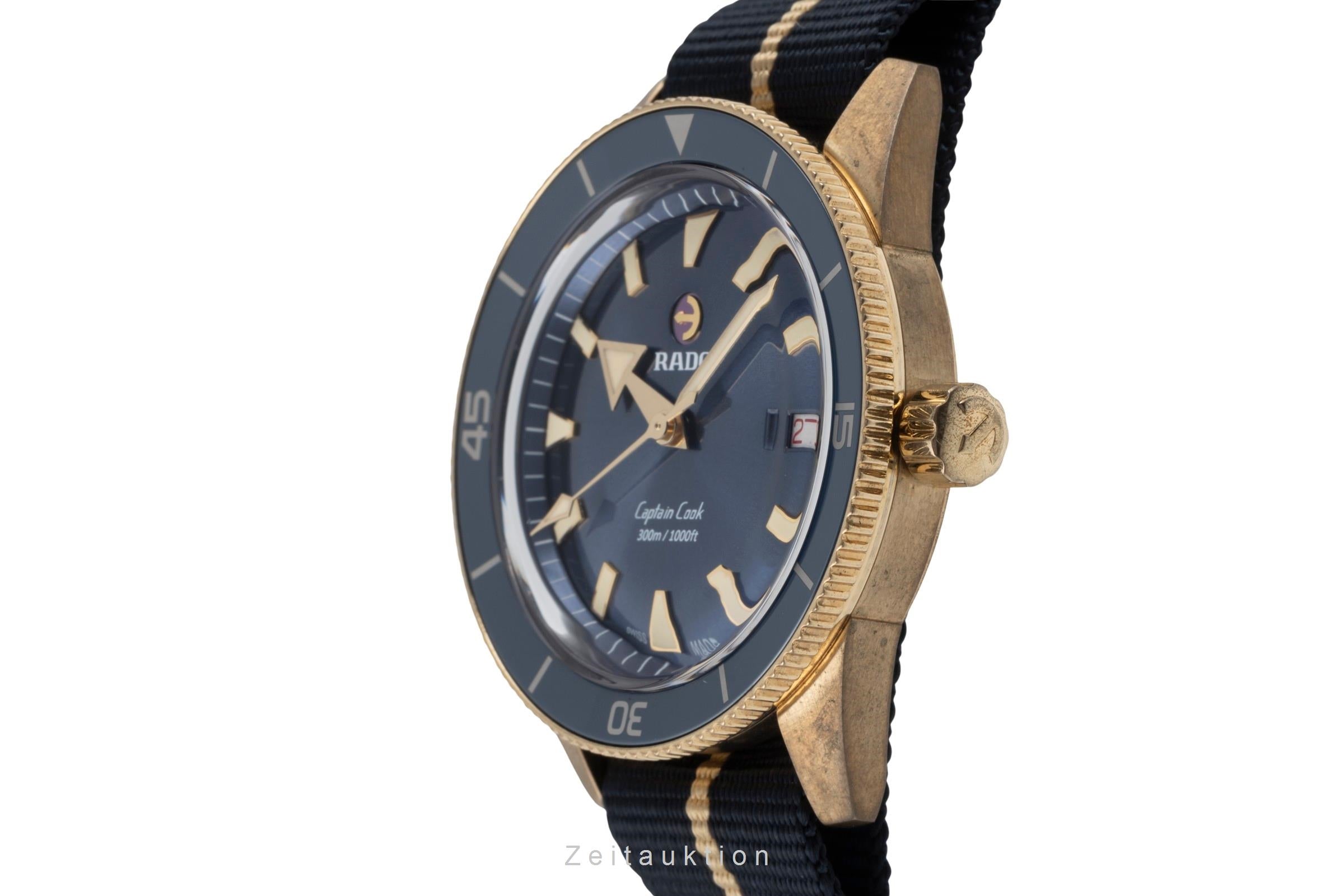 Rado Captain Cook bronze automatique montre pour hommes 01.763.0504.3.120  [2507505]