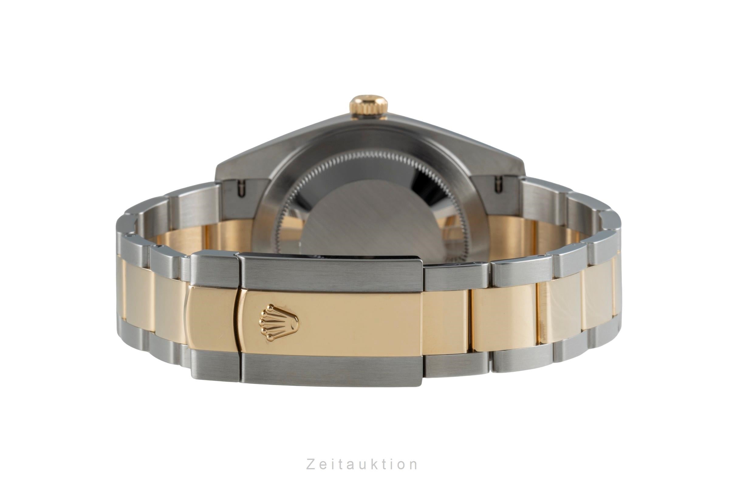 Rolex Datejust 41 Wimbledon Stahl / Gold Oyster Perpetual Ref. 126303 B&P 2021 [2507506]