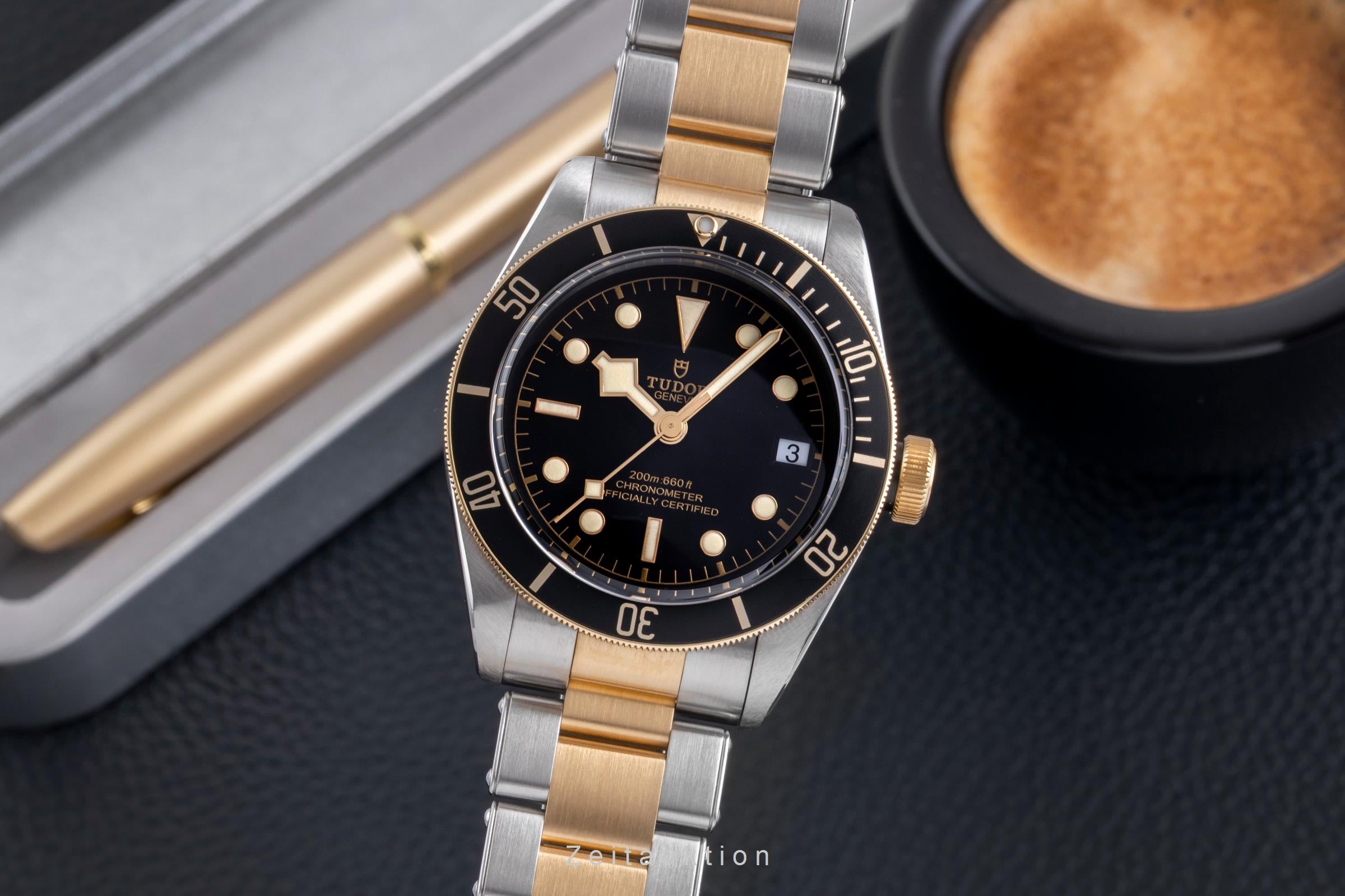 ブラックゴールド Bel Air S Tudor Black Bay steel / gold automatic Kal. MT5612 Ref. 79733N