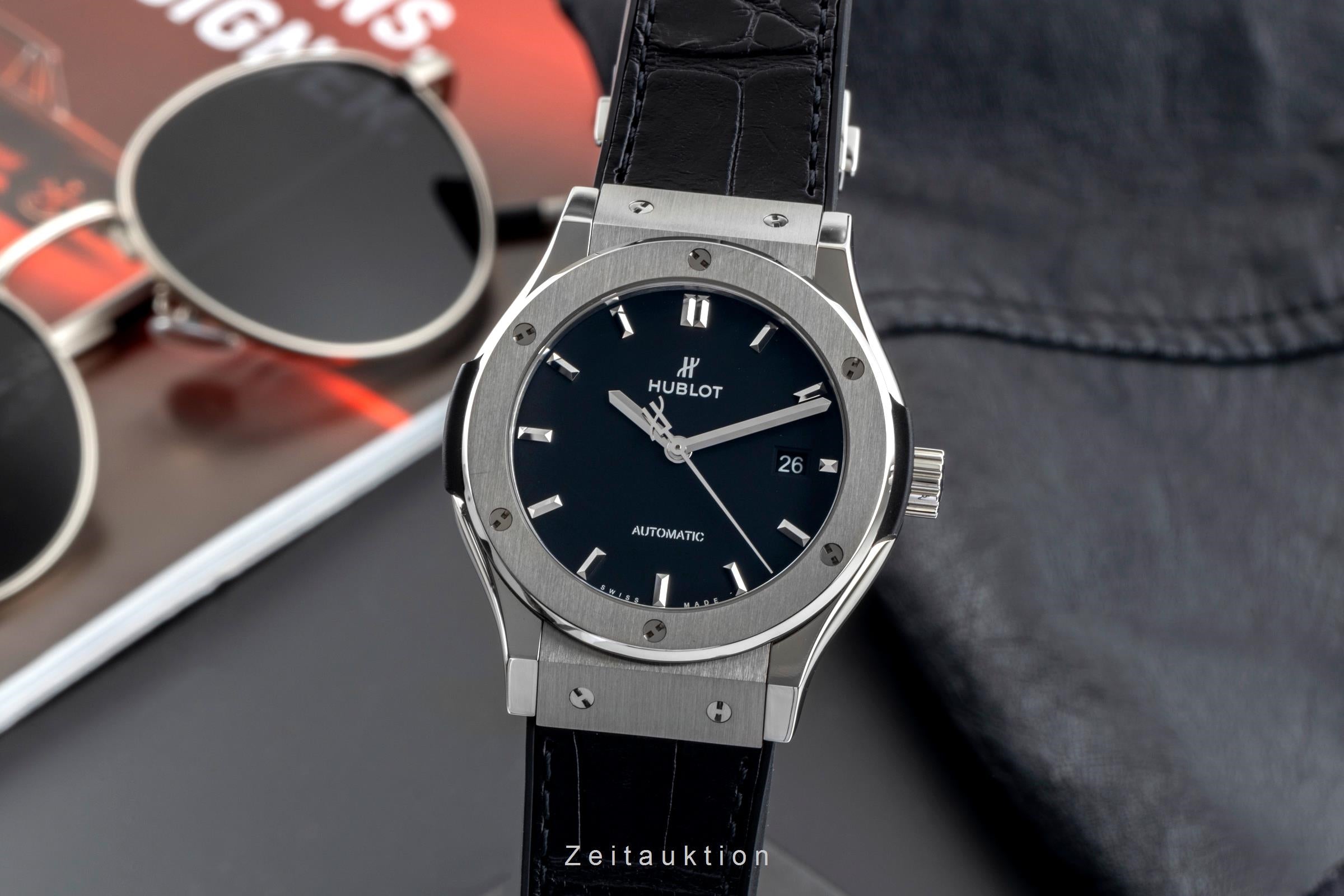 Hublot Classic Fusion Titan Automatik Herrenuhr Ref. 542.NX.1171.LR B&P 2021 [2507510]