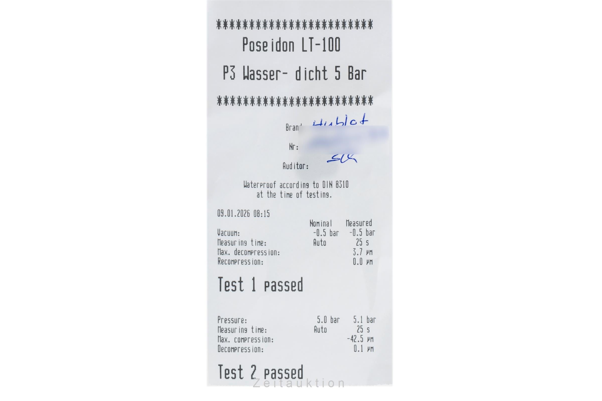 Hublot Classic Fusion titane  automatique montre pour hommes 542.NX.1171.LR  [2507510]