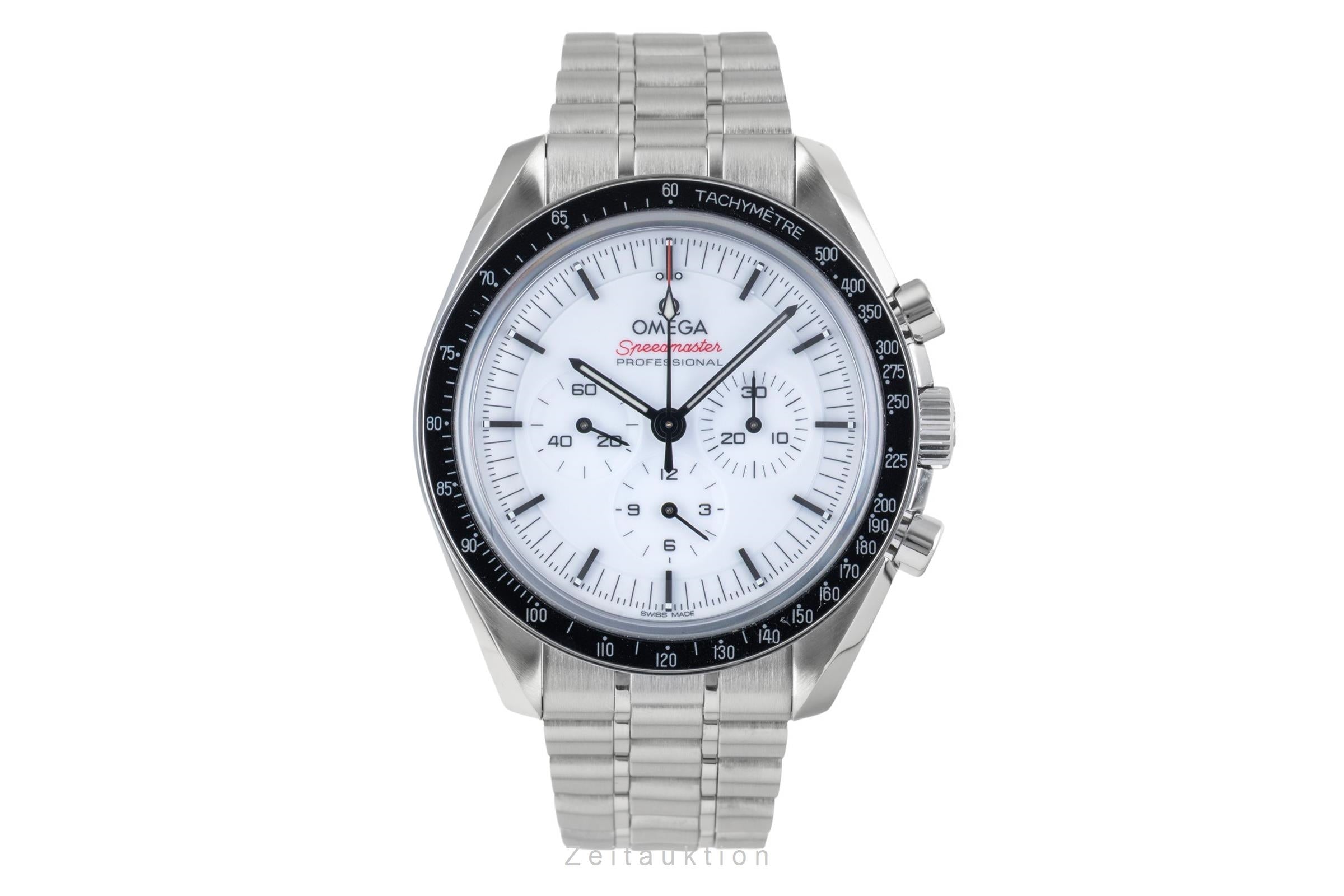 Omega Speedmaster Moonwatch Chronograph Stahl Ref. 310.30.42.50.04.001 B&P [2507511]
