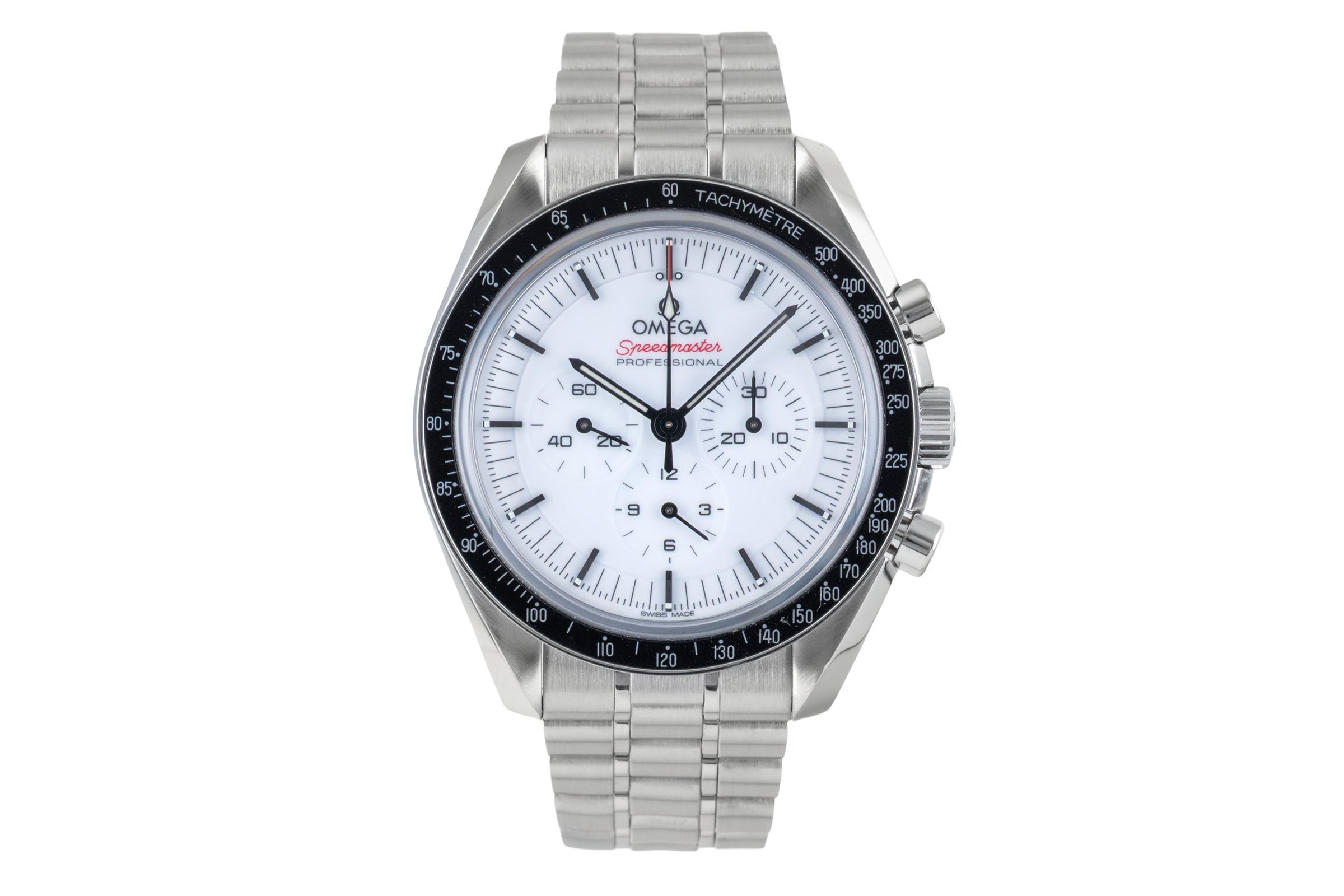 Omega Speedmaster Moonwatch Chronograph Stahl Ref. 310.30.42.50.04.001 B&P [2507511]