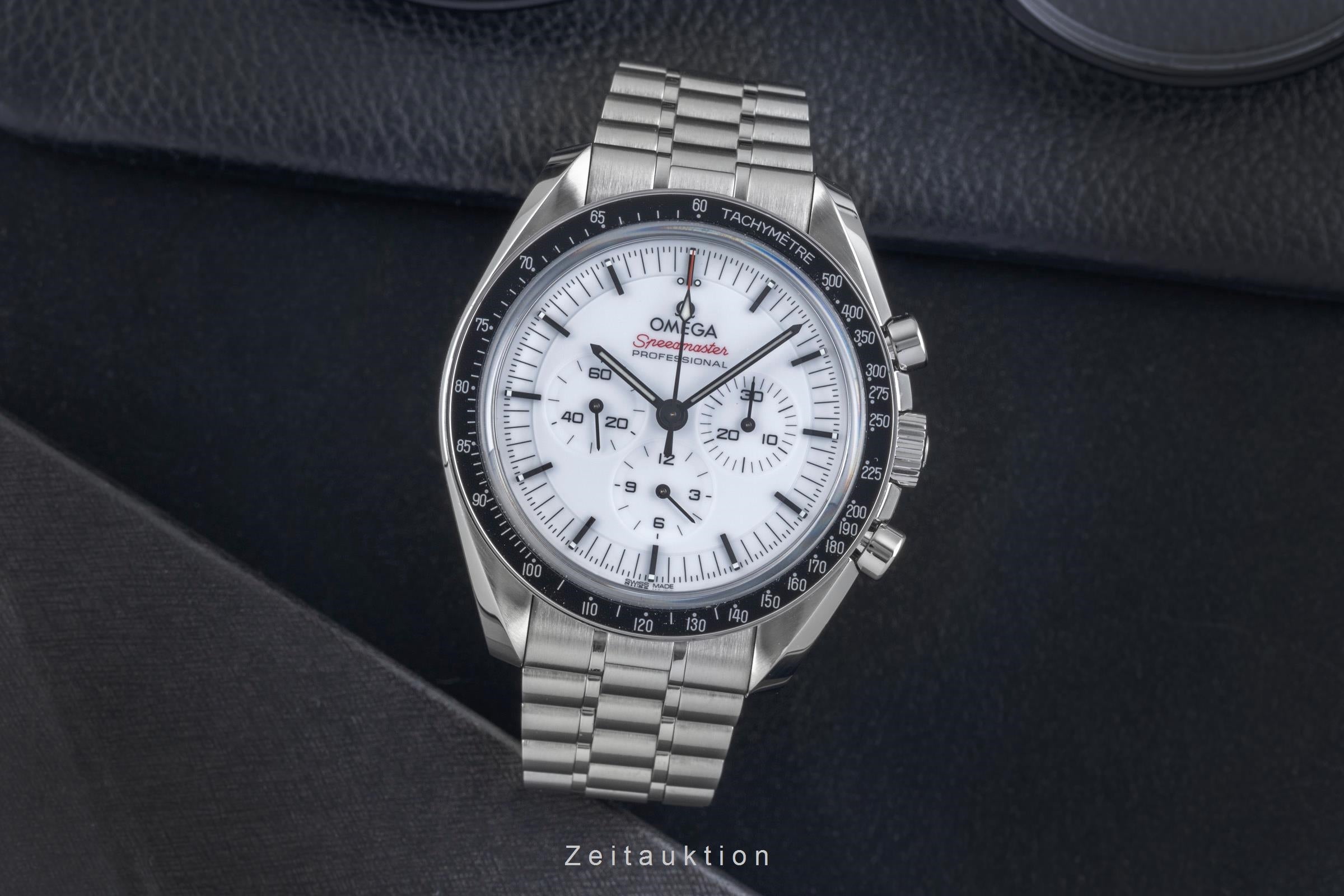 Omega Speedmaster Moonwatch Chronograph Stahl Ref. 310.30.42.50.04.001 B&P [2507511]