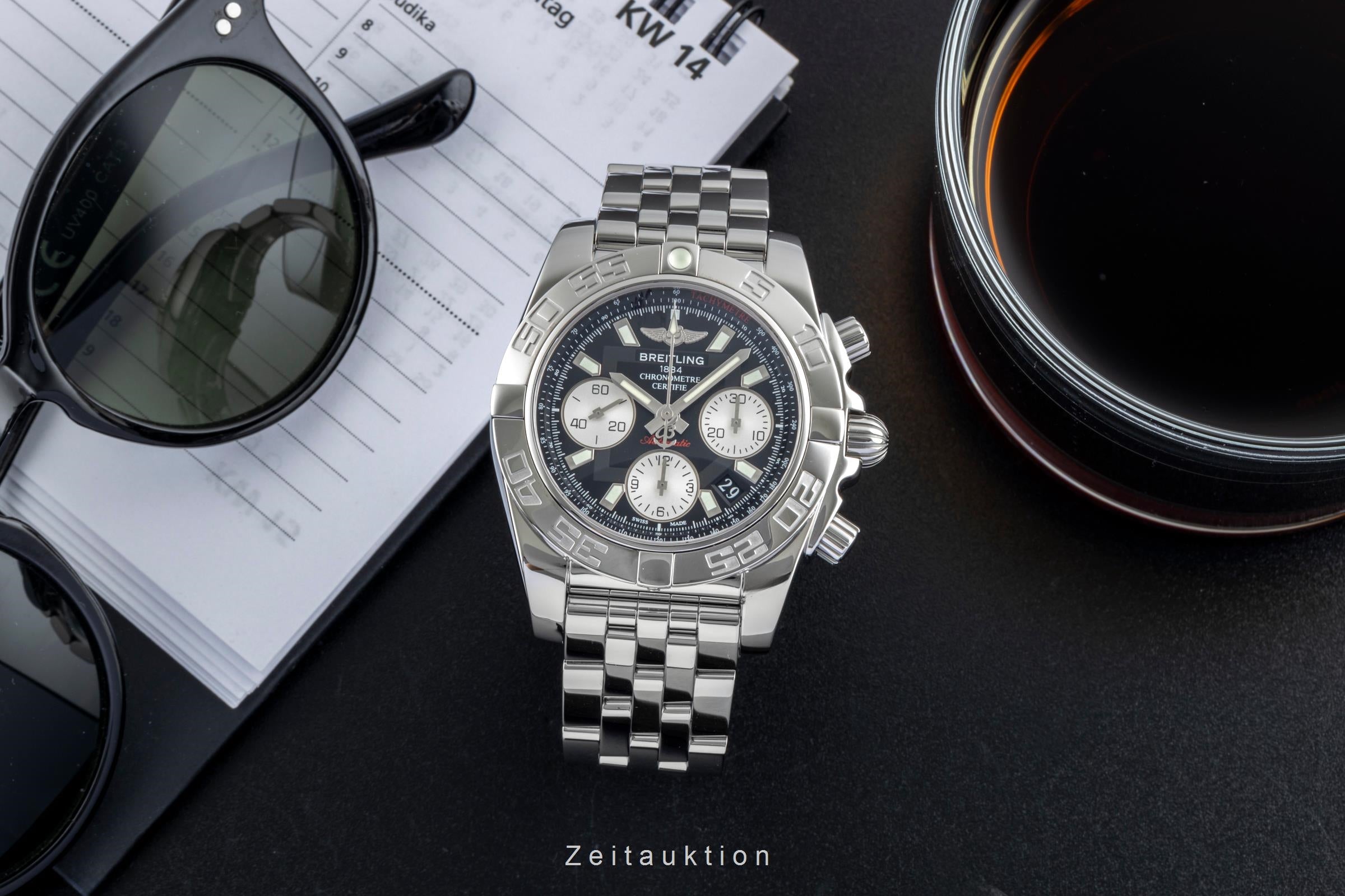 Breitling Chronomat 41 chronograph steel automatic men's watch AB0140  [2507514]