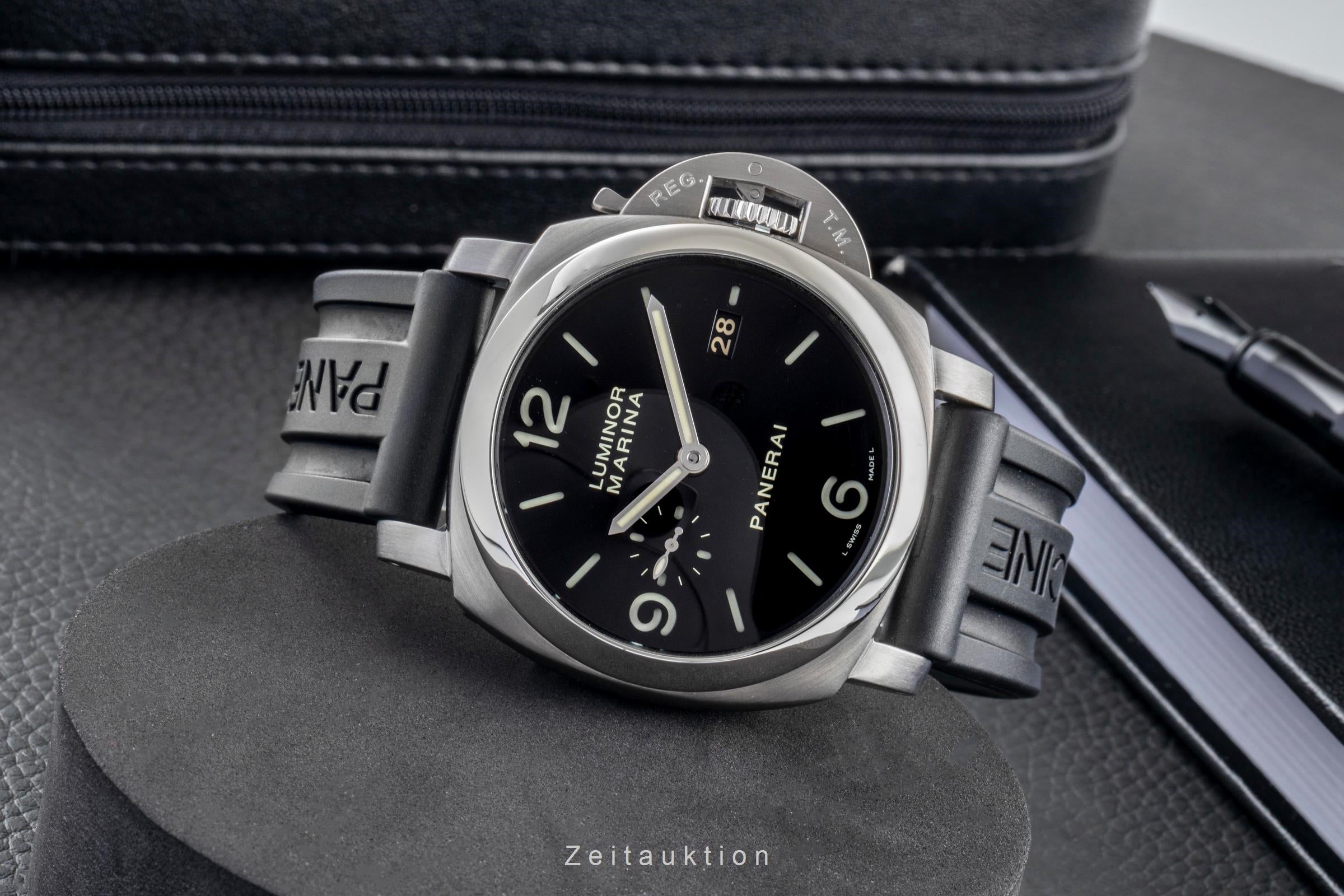 Panerai Luminor Marina acero automático reloj para caballeros PAM00312 LP: 8900EUR  [2507515]