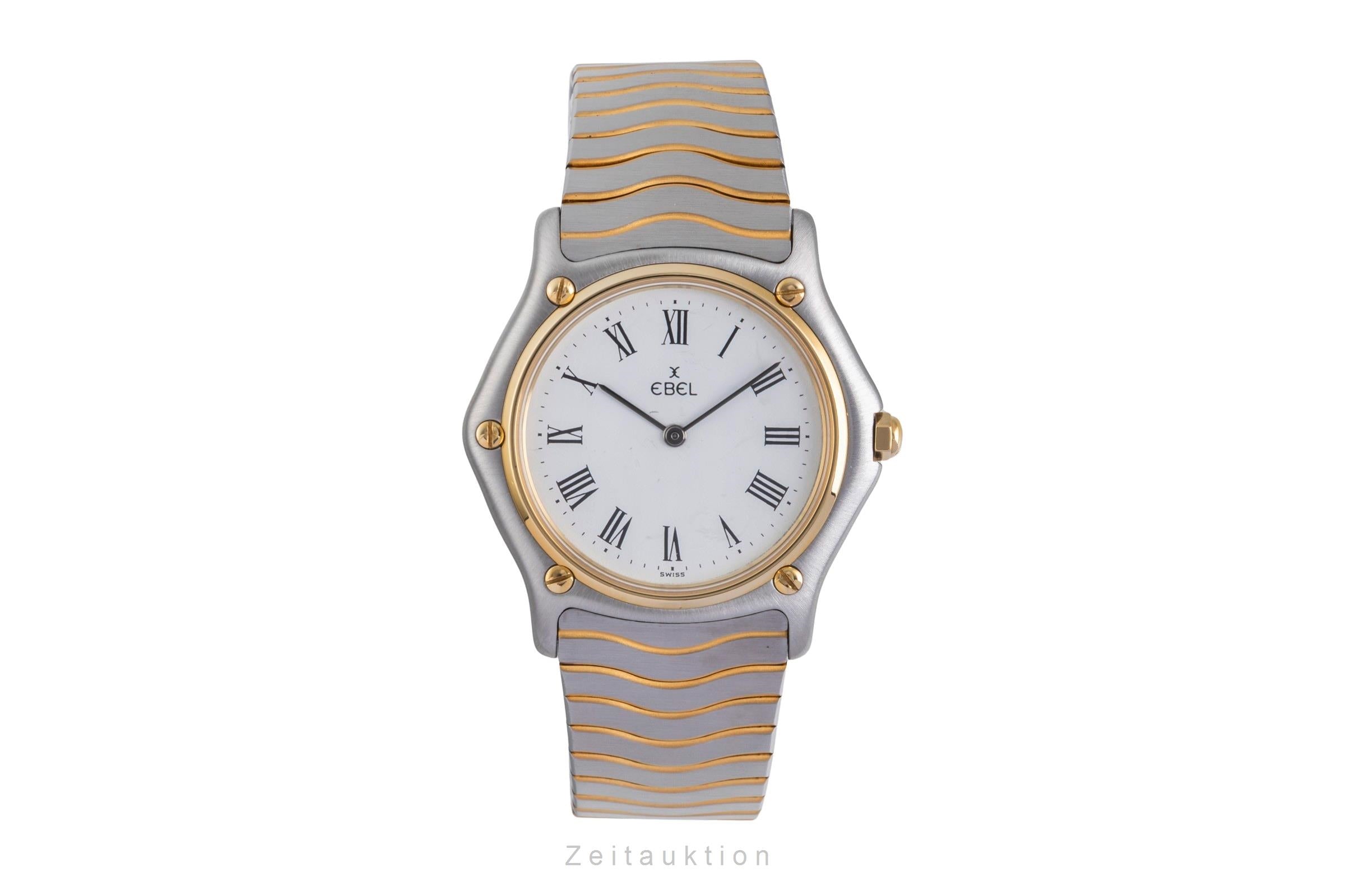 Ebel Classic Wave Stahl / Gold Quarz Damenuhr Ref. 181909 Klassiker  [2507517]