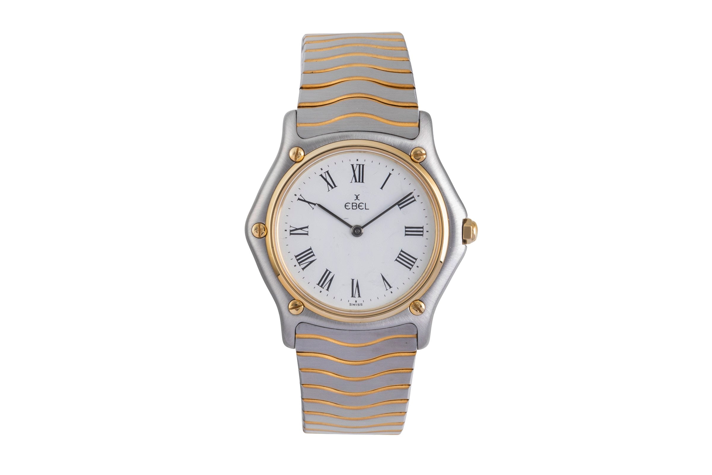 Ebel Classic Wave Stahl / Gold Quarz Damenuhr Ref. 181909 Klassiker  [2507517]