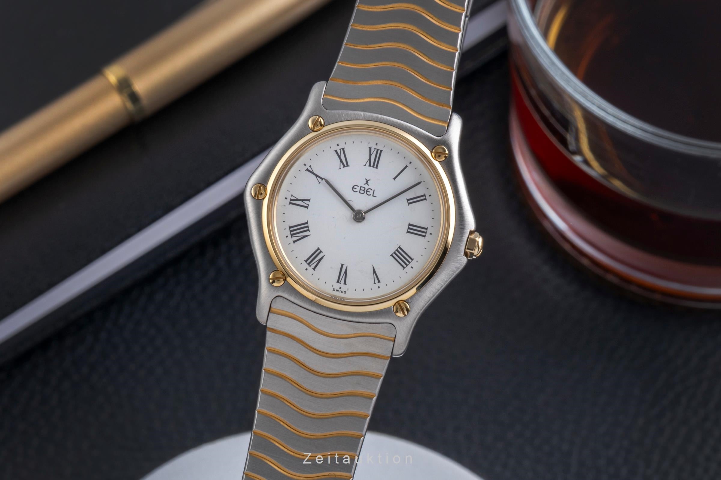 Ebel Classic Wave steel / gold quartz Kal. 81 Ref. 181909 | 2507517