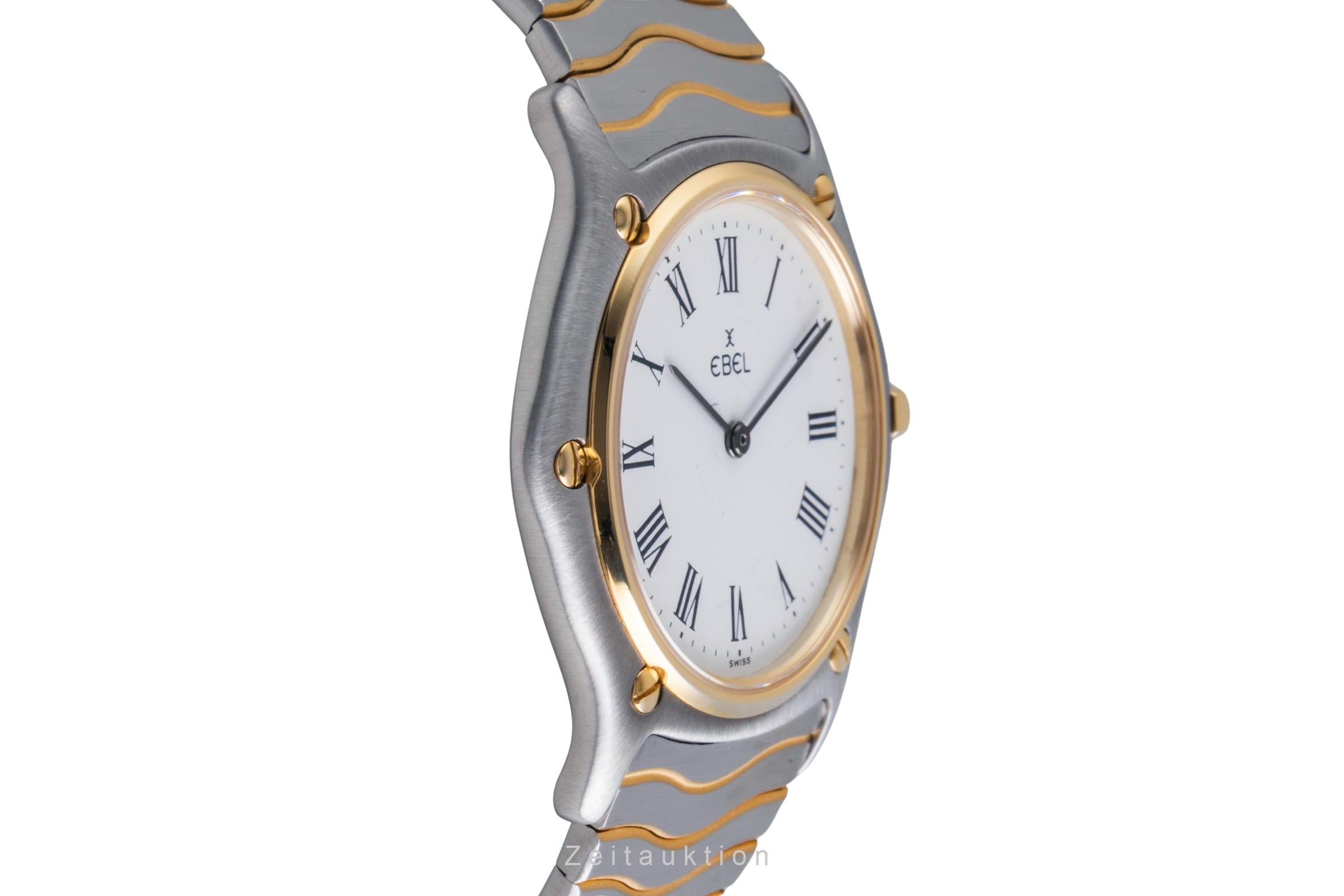 Ebel Classic Wave Stahl / Gold Quarz Damenuhr Ref. 181909 Klassiker  [2507517]