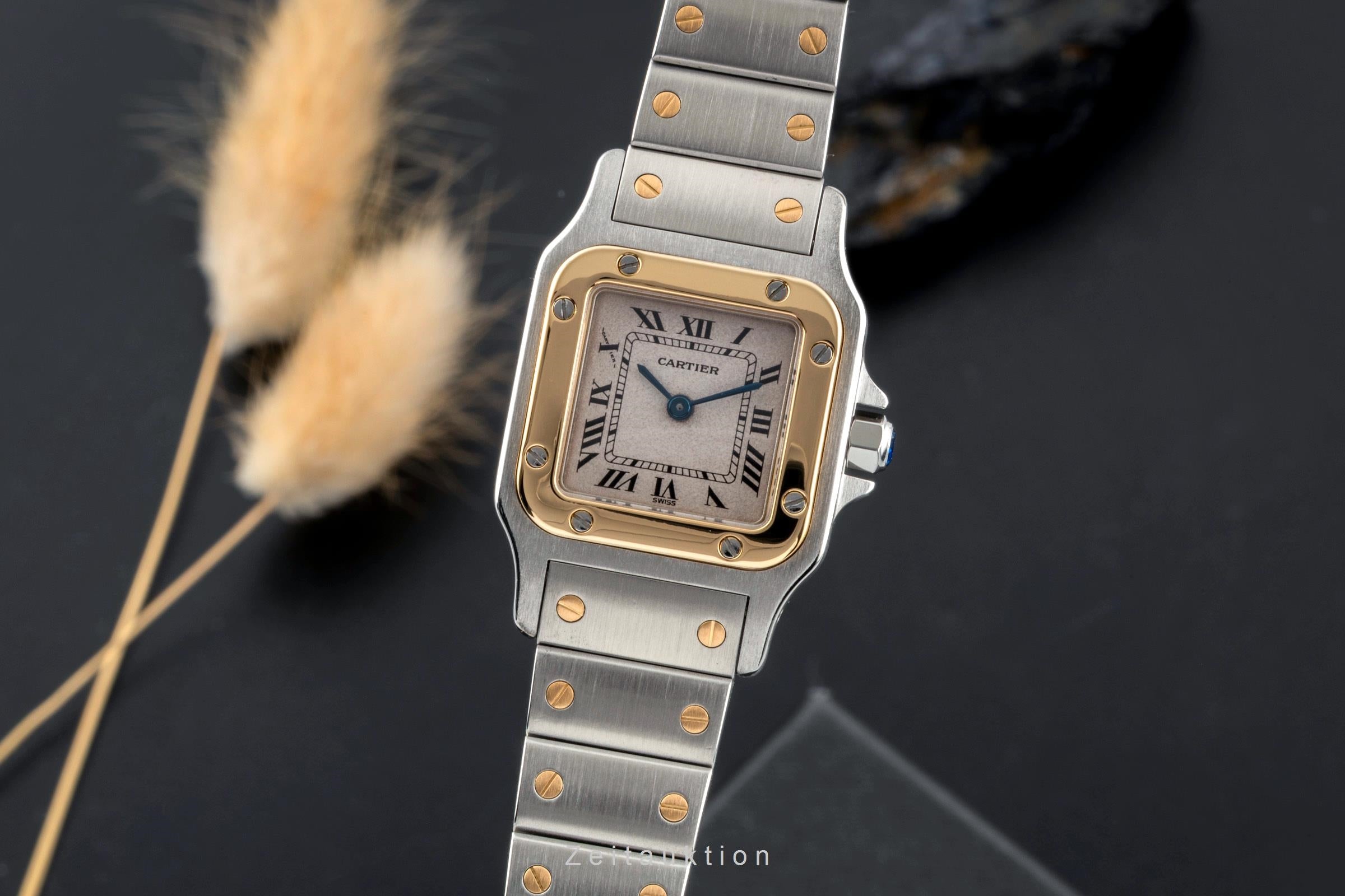 Cartier Santos steel / gold quartz Kal. 157 Ref. W20012C4 | 2507518