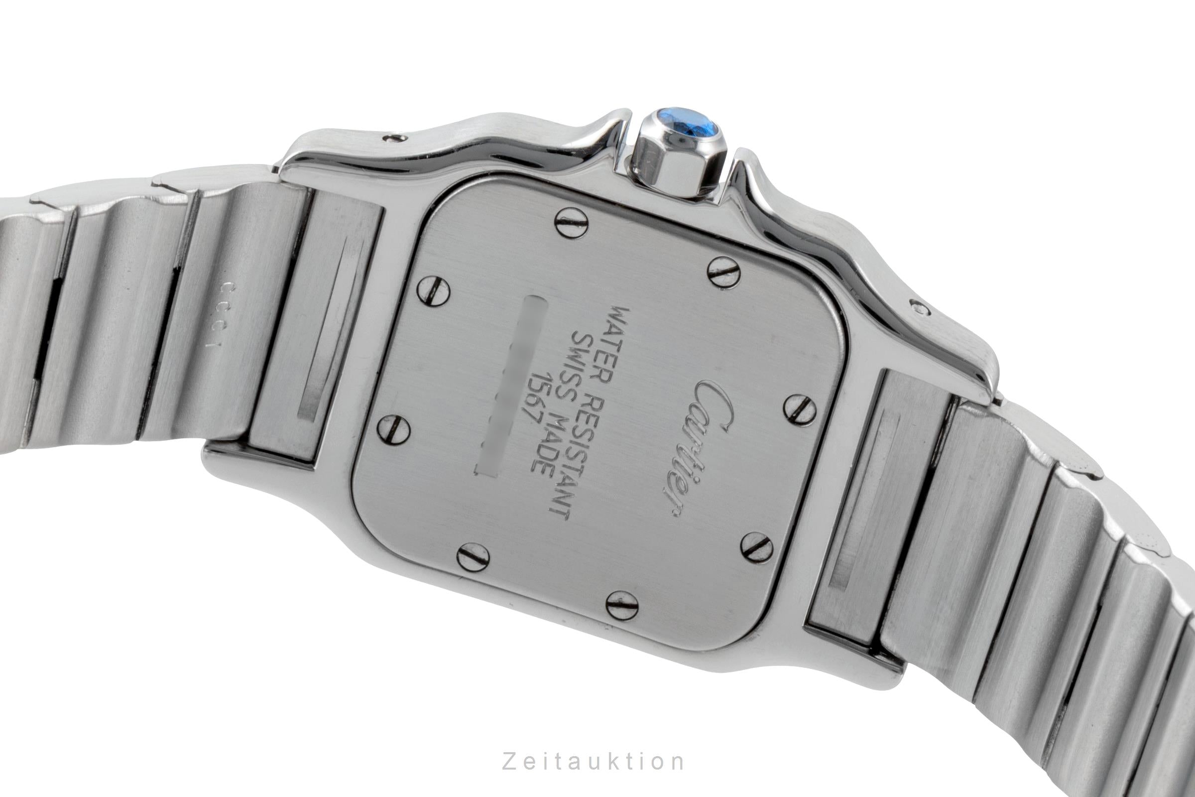 Cartier Santos steel / gold quartz women's watch W20012C4  [2507518]