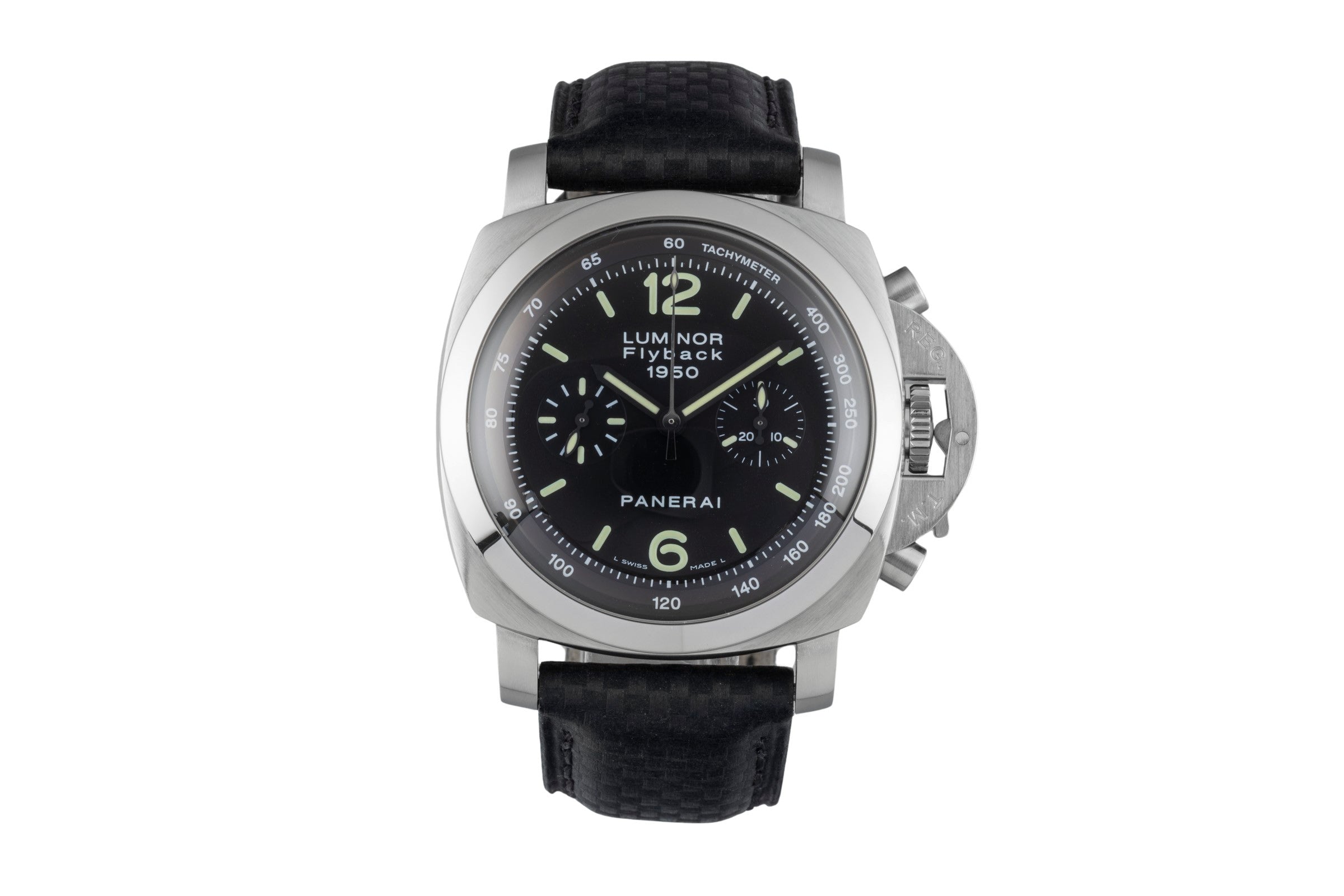 Panerai Luminor  chronograph steel automatic men's watch PAM00212  [2507520]