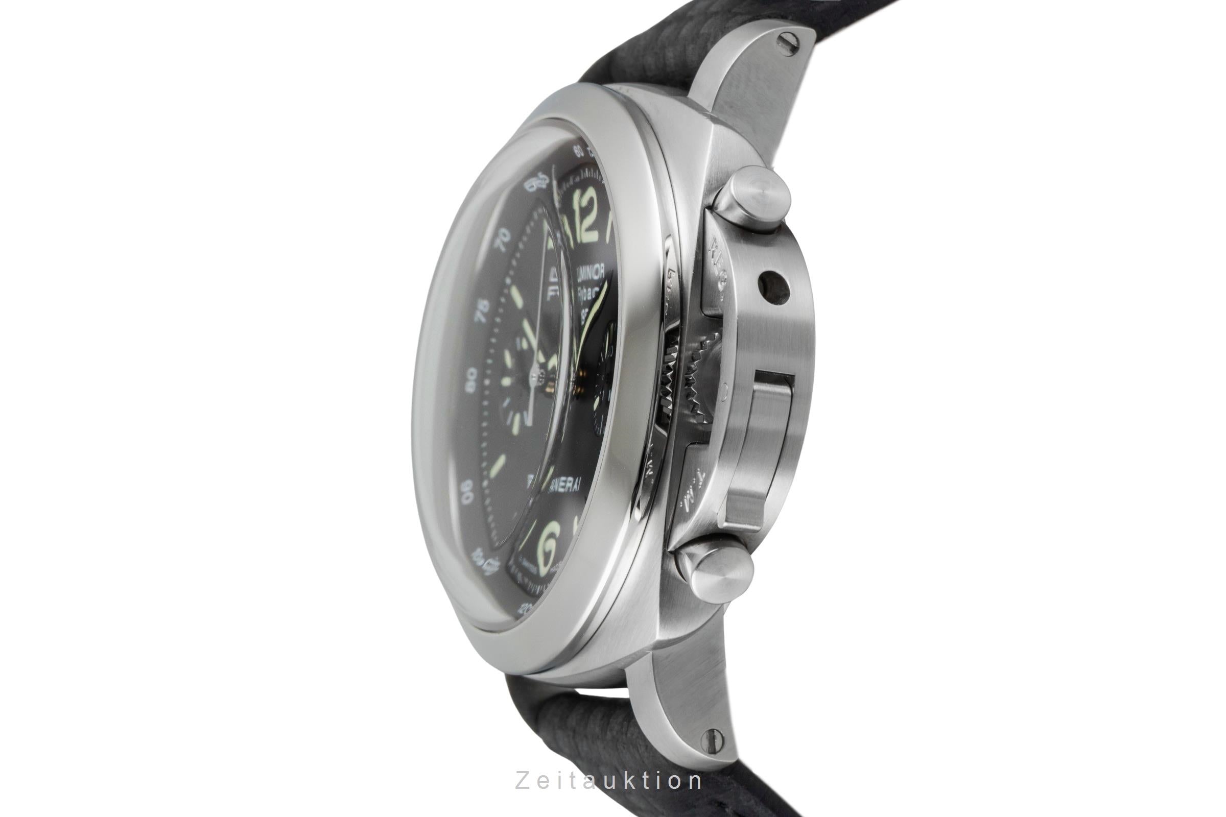 Panerai Luminor  chronograph steel automatic men's watch PAM00212  [2507520]