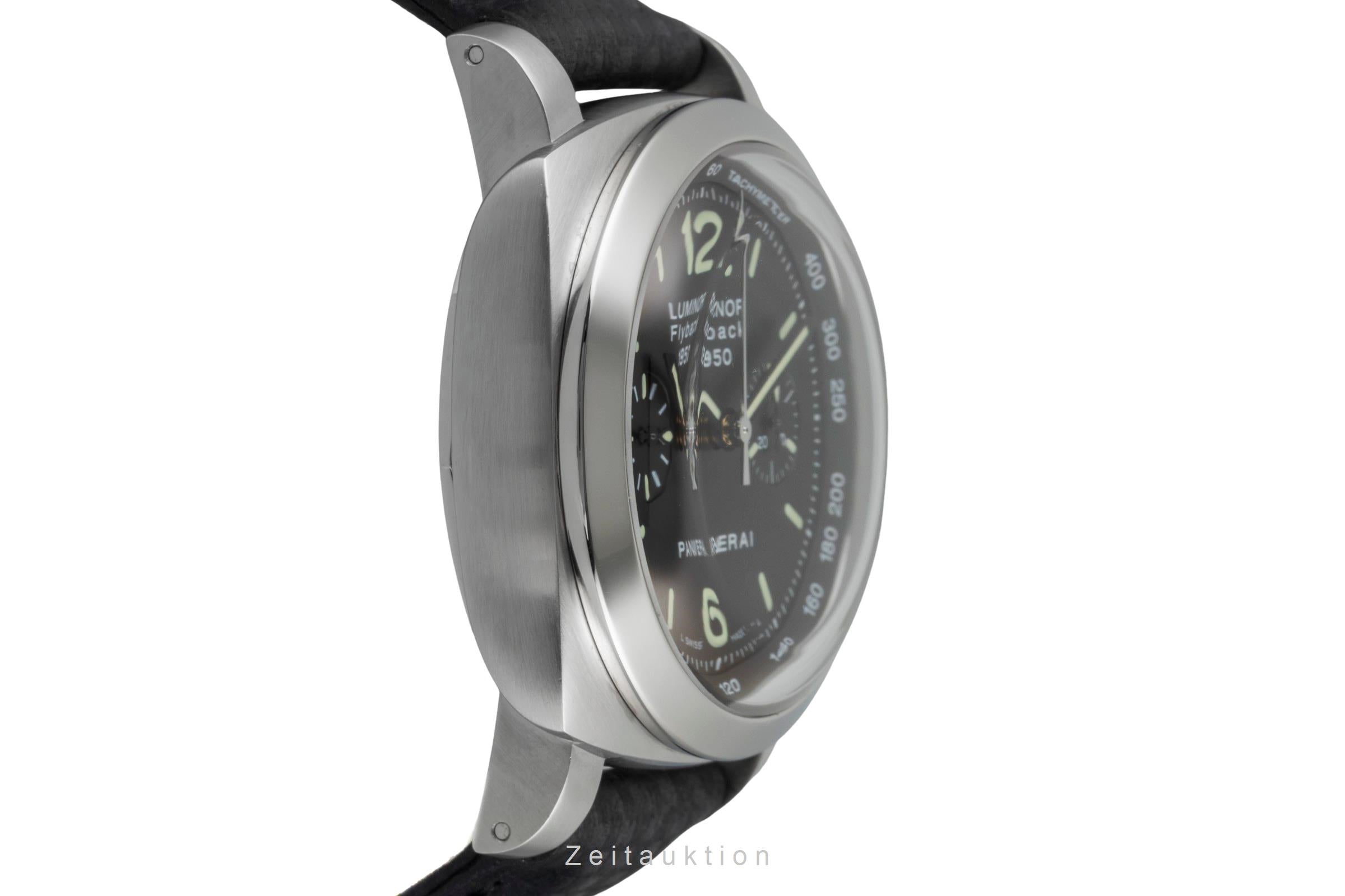 Panerai Luminor  chronograph steel automatic men's watch PAM00212  [2507520]