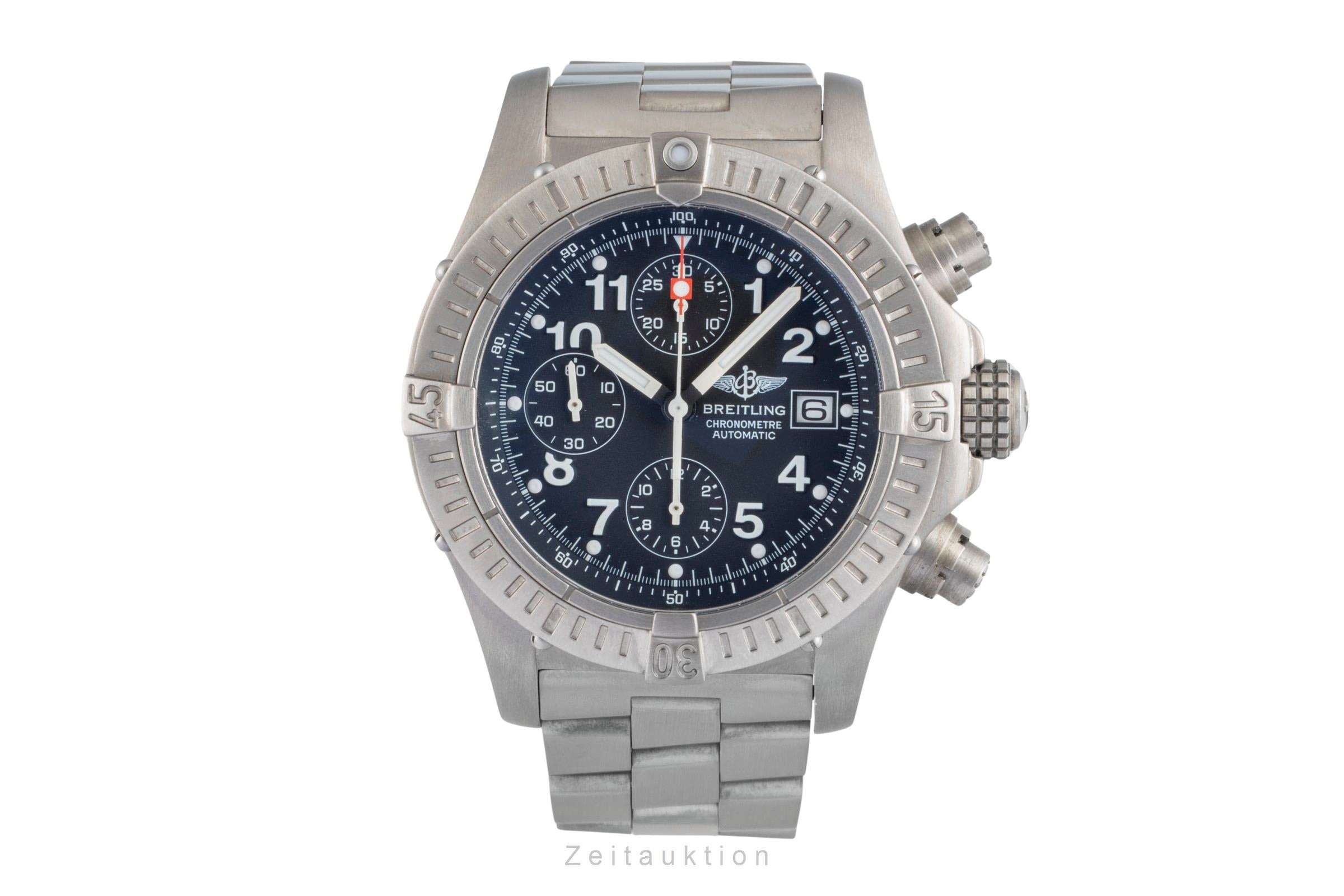 Breitling Avenger chronograph titanium automatic men's watch E13360  [2507521]