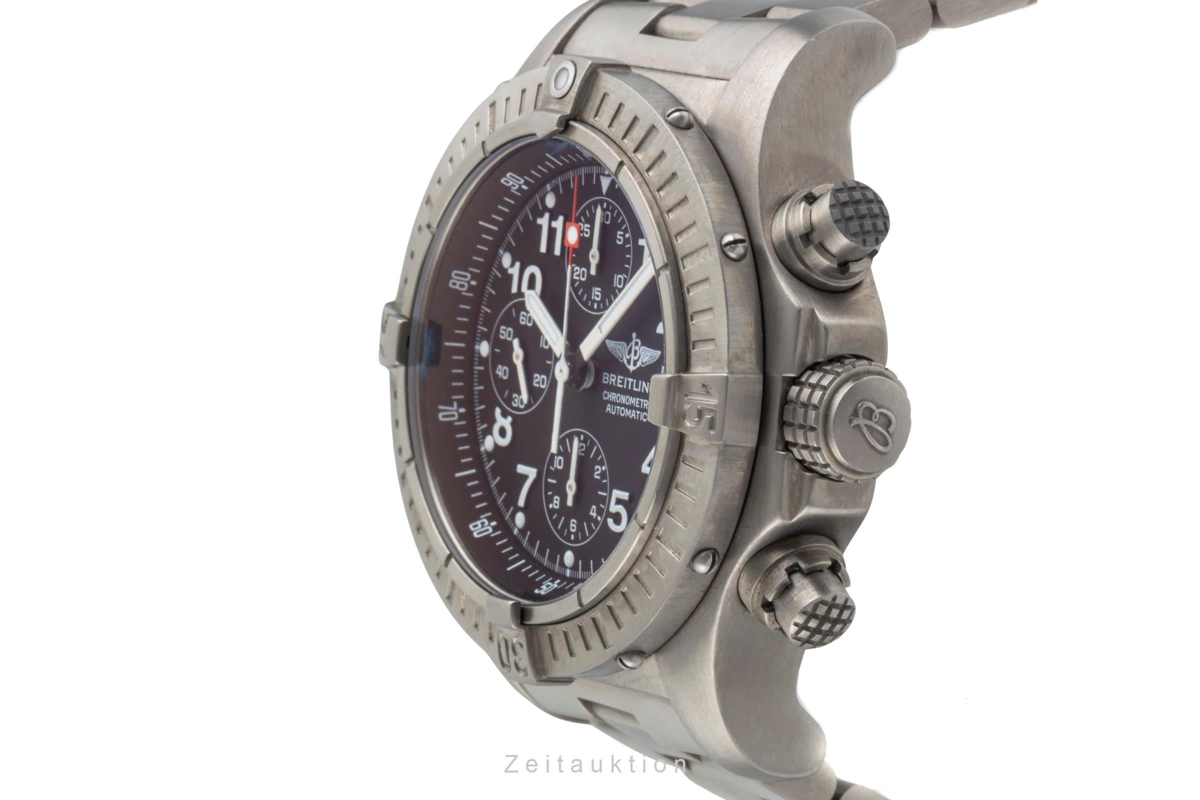 Breitling Avenger chronograph titanium automatic men's watch E13360  [2507521]