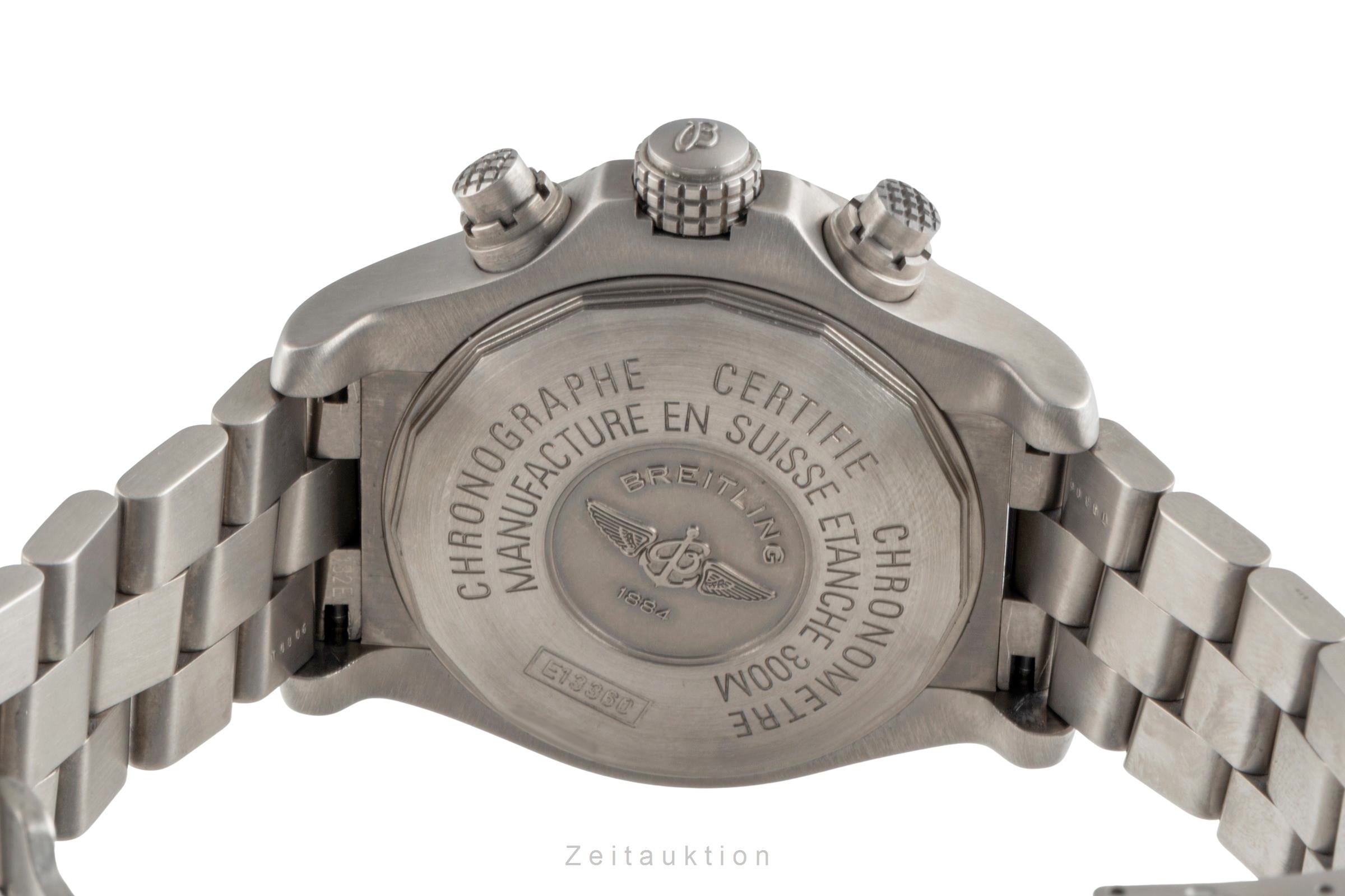 Breitling Avenger chronograph titanium automatic men's watch E13360  [2507521]
