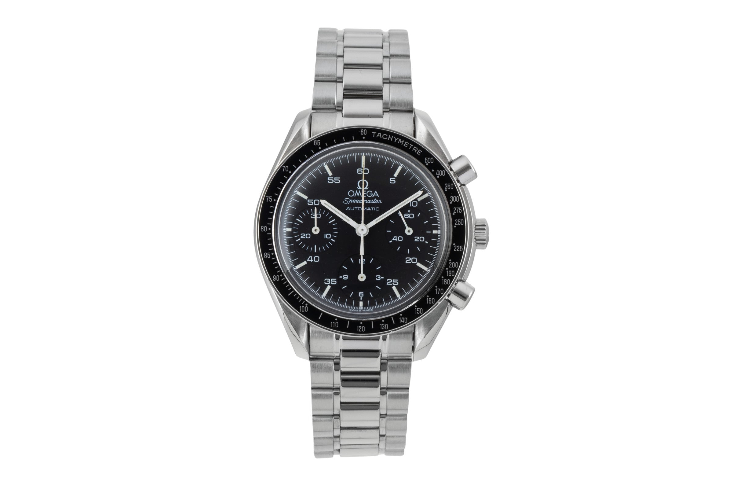 Omega Speedmaster chronograph steel automatic men's watch 3510.50.00 LP: 6100EUR  [2507522]