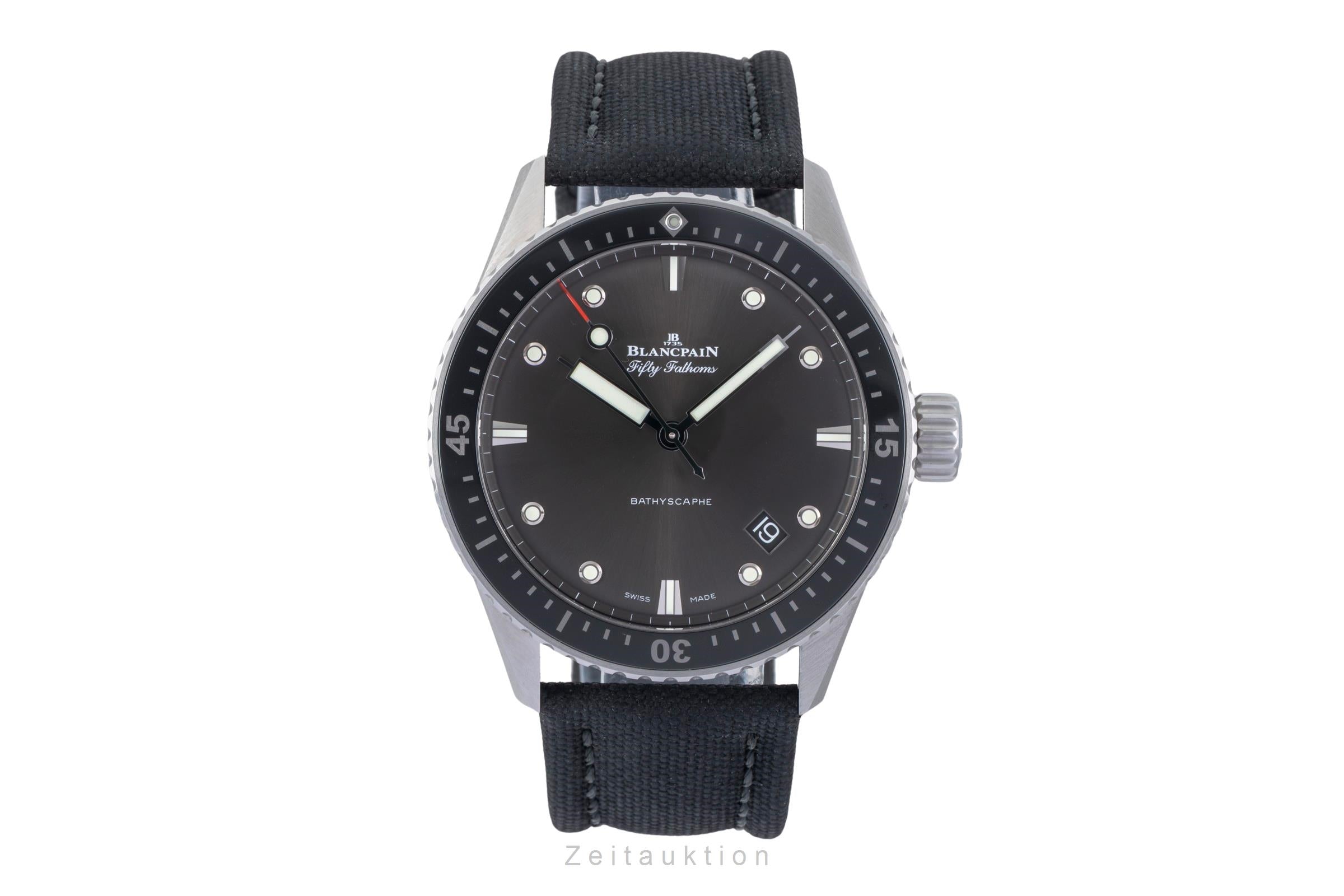 Blancpain Fifty Fathoms steel automatic men's watch 5000 1110 B52A LP: 12050EUR  [2507523]