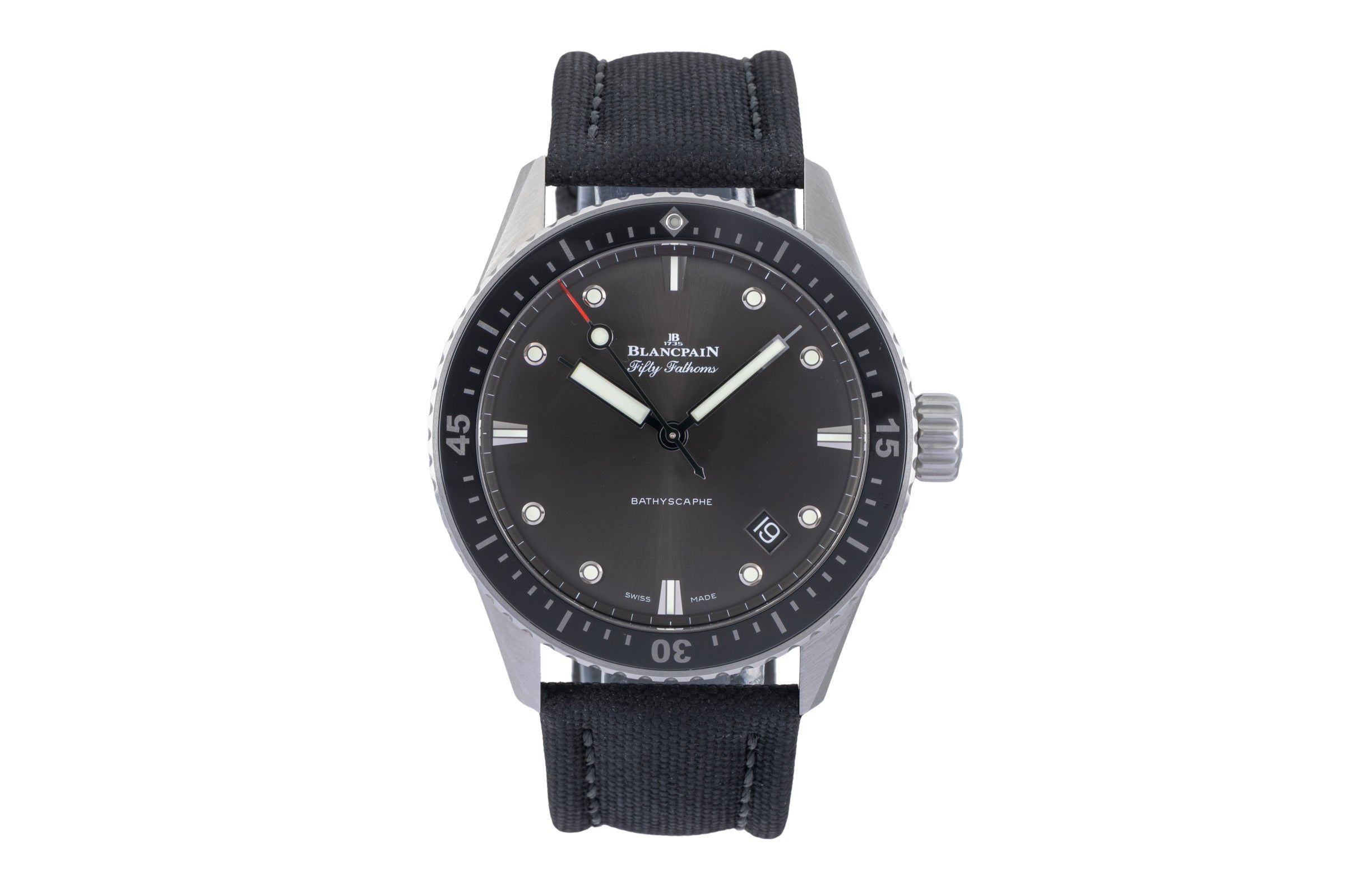 Blancpain Fifty Fathoms steel automatic men's watch 5000 1110 B52A LP: 12050EUR  [2507523]