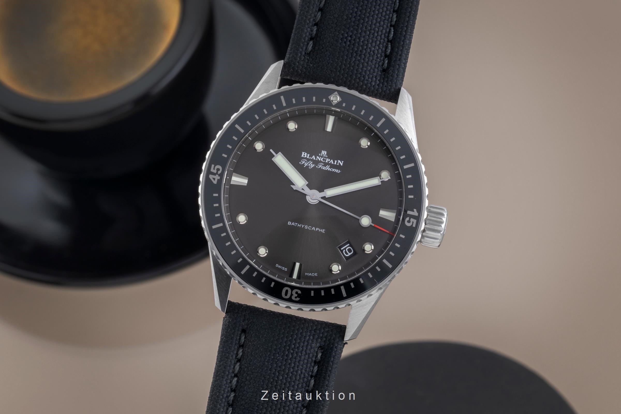 Blancpain Fifty Fathoms steel automatic men's watch 5000 1110 B52A LP: 12050EUR  [2507523]