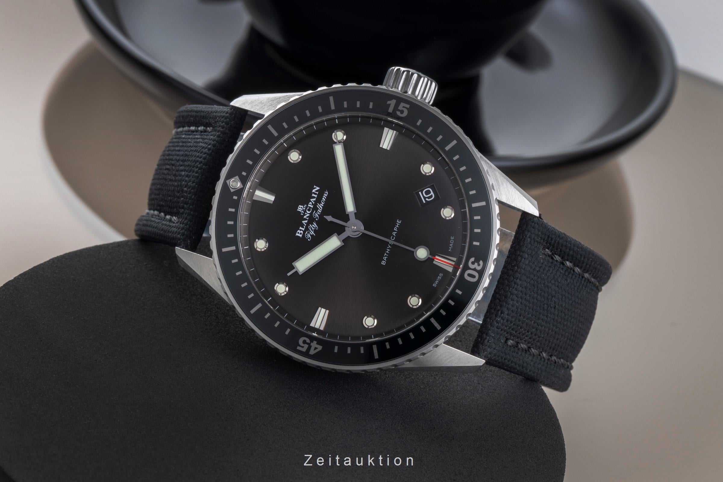 Blancpain Fifty Fathoms steel automatic men's watch 5000 1110 B52A LP: 12050EUR  [2507523]