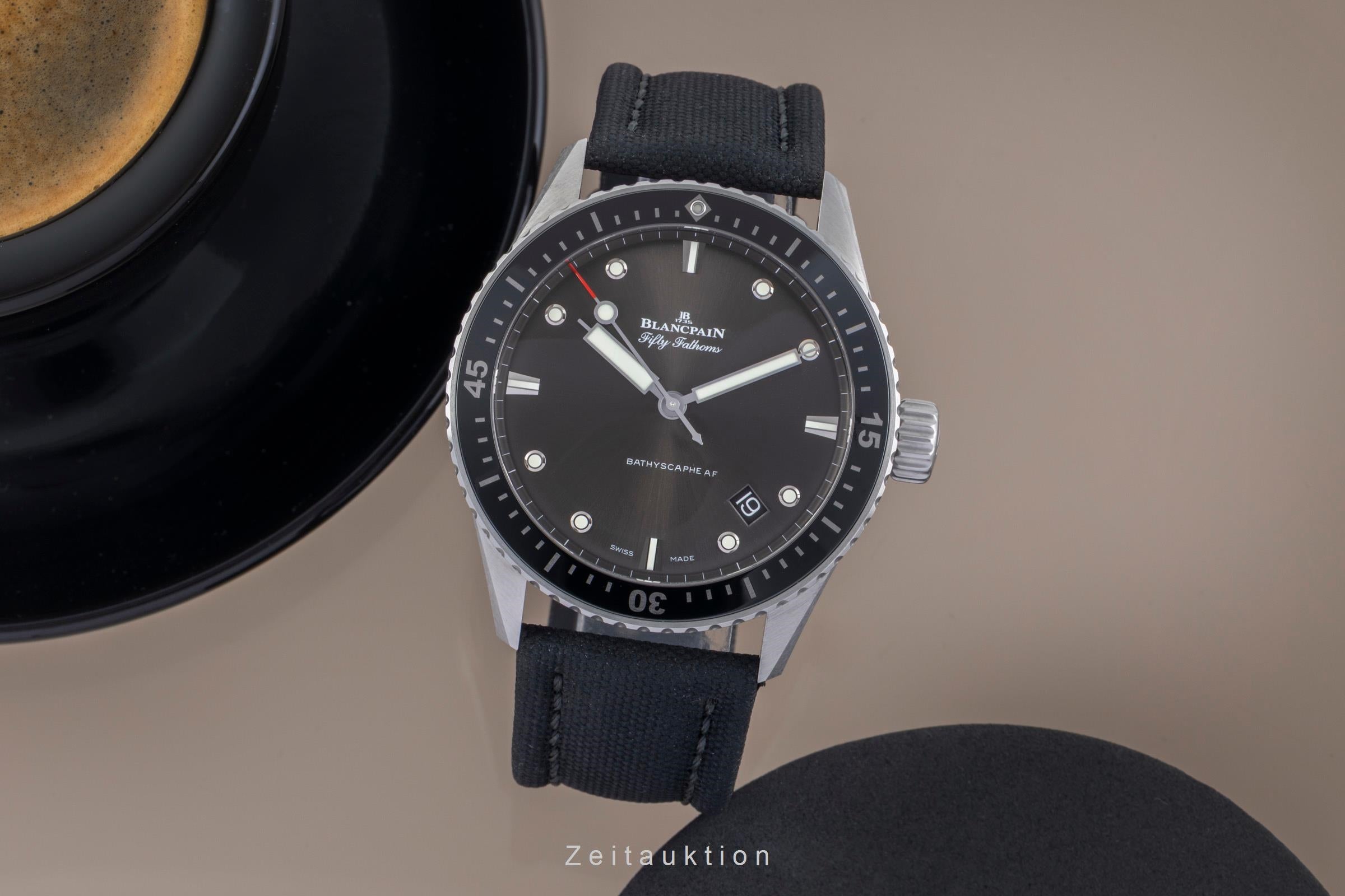 Blancpain Fifty Fathoms steel automatic men's watch 5000 1110 B52A LP: 12050EUR  [2507523]