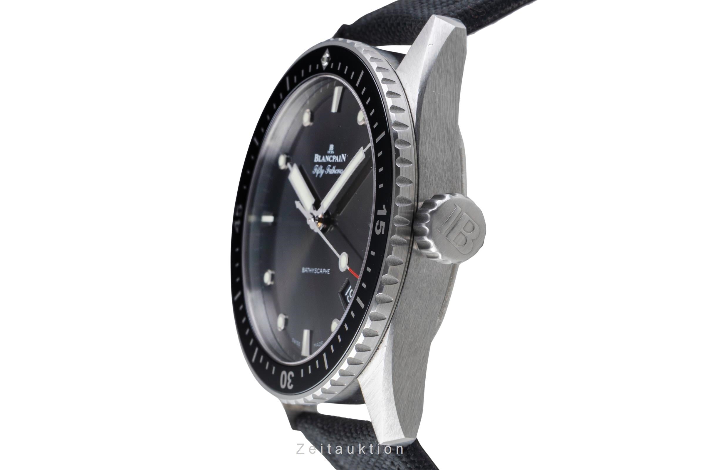 Blancpain Fifty Fathoms steel automatic men's watch 5000 1110 B52A LP: 12050EUR  [2507523]