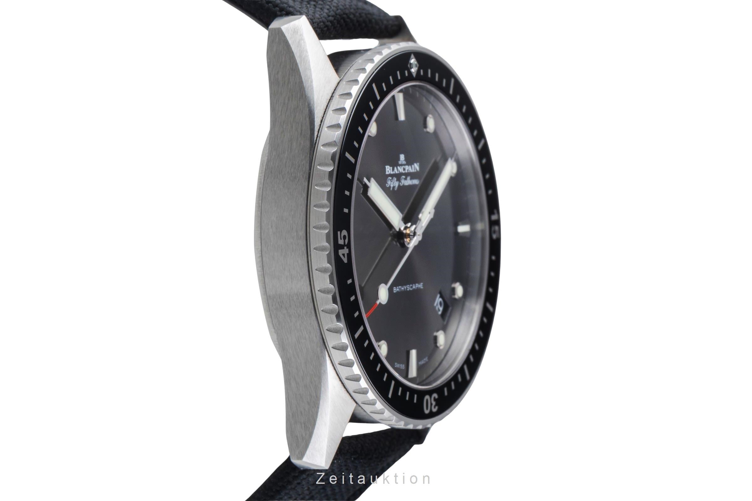 Blancpain Fifty Fathoms steel automatic men's watch 5000 1110 B52A LP: 12050EUR  [2507523]