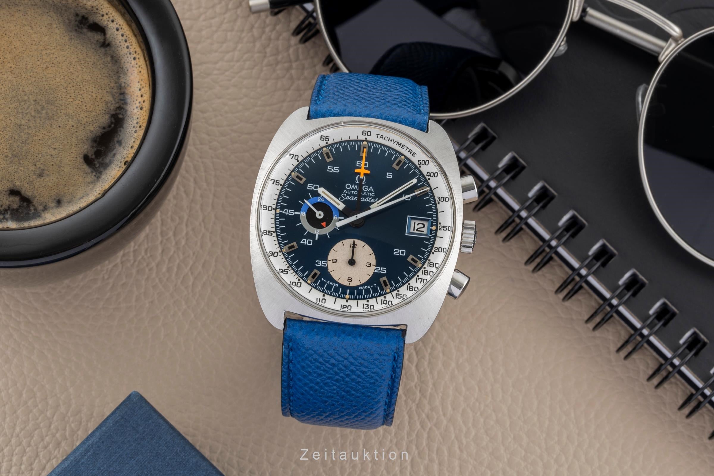 Omega Seamaster chronograph steel automatic Kal. 1040 Ref. 176.007
