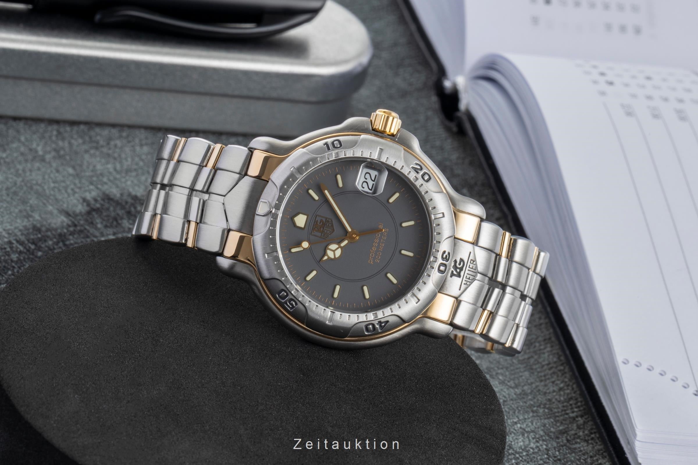 Tag Heuer Professional steel / gold quartz men's watch WH1152  [2507526]