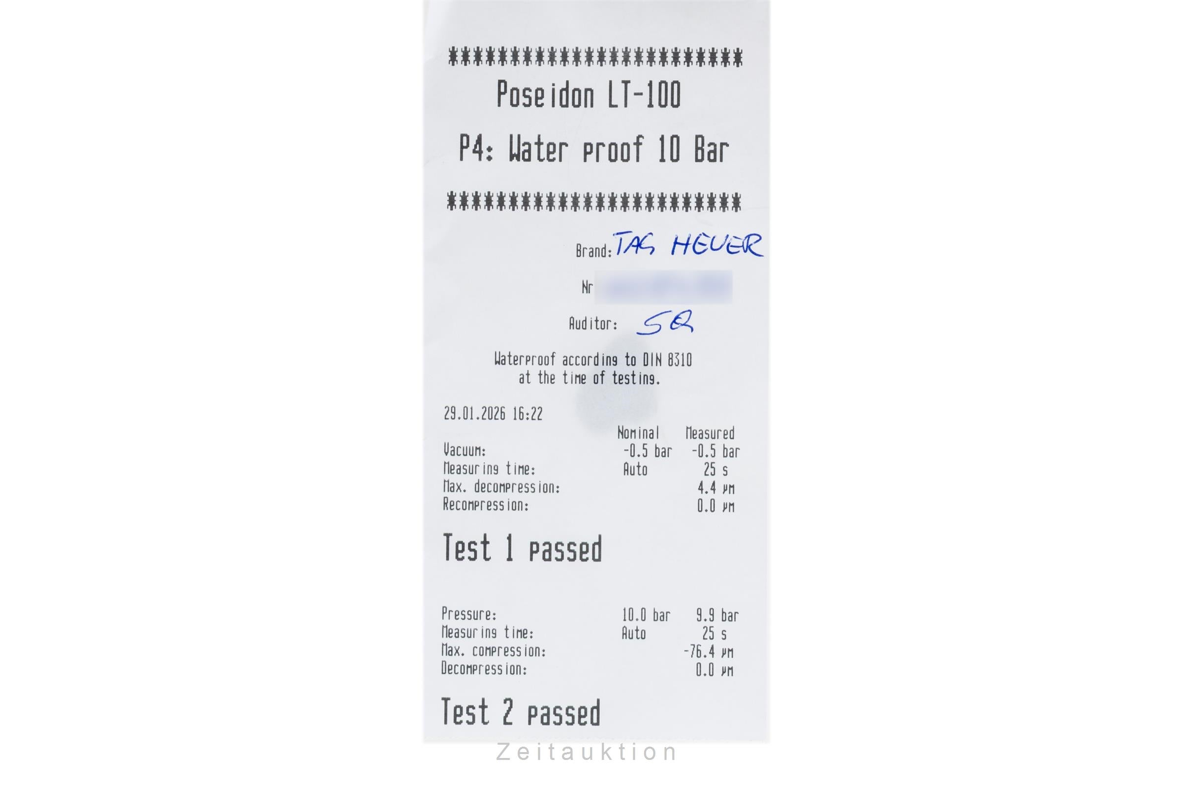 Tag Heuer Professional steel / gold quartz men's watch WH1152  [2507526]