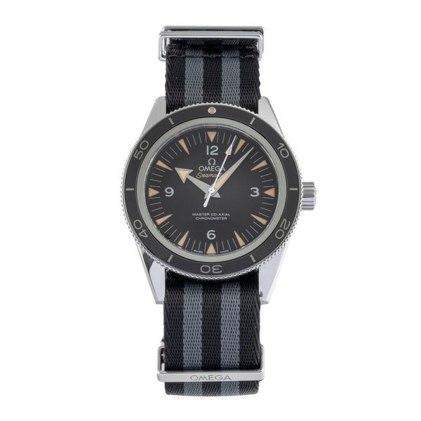 Omega Seamaster steel automatic men's watch 233.30.41.21.01.001 LP: 7700EUR  [2507527]