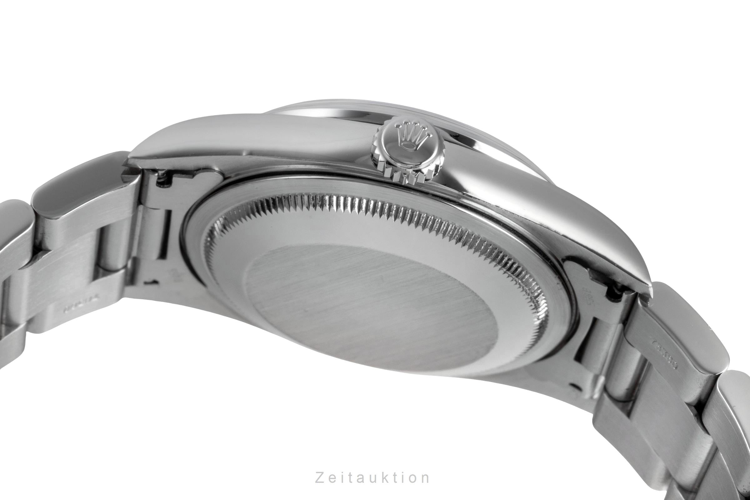 Rolex Datejust 36 Silver Dial Oyster Stahl Automatik Herrenuhr Ref 16200 D-Serie [2507528]