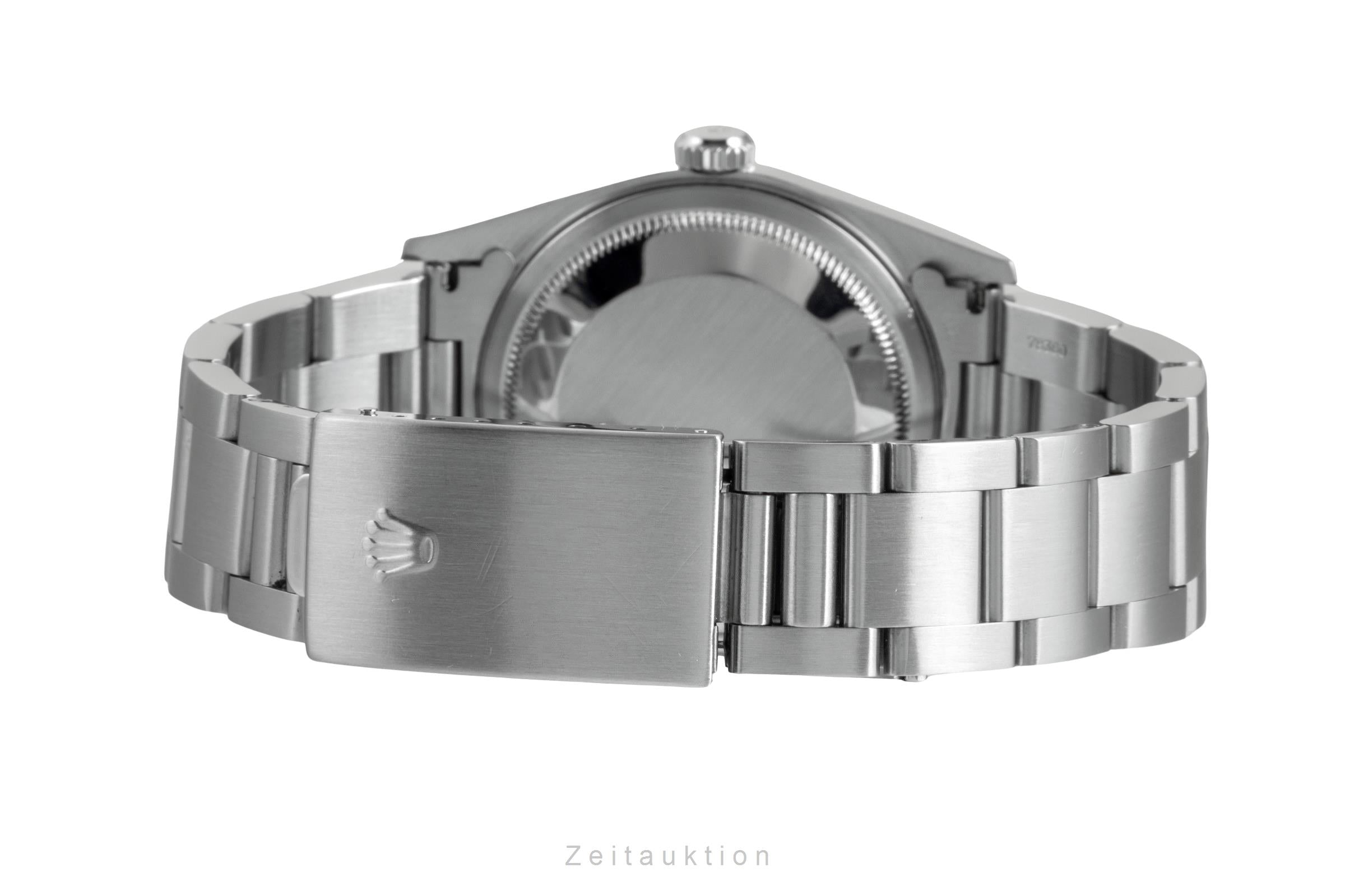 Rolex Datejust 36 Silver Dial Oyster Stahl Automatik Herrenuhr Ref 16200 D-Serie [2507528]