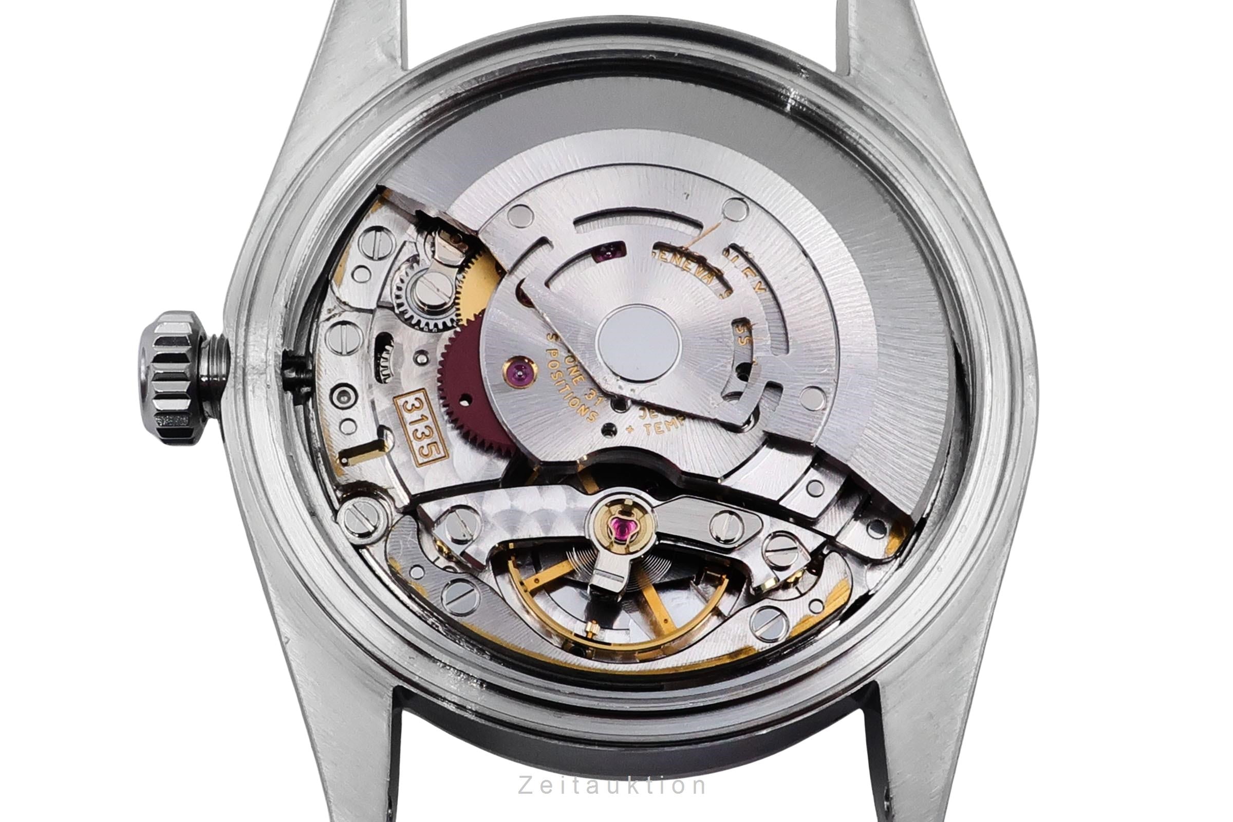 Rolex Datejust 36 Silver Dial Oyster Stahl Automatik Herrenuhr Ref 16200 D-Serie [2507528]