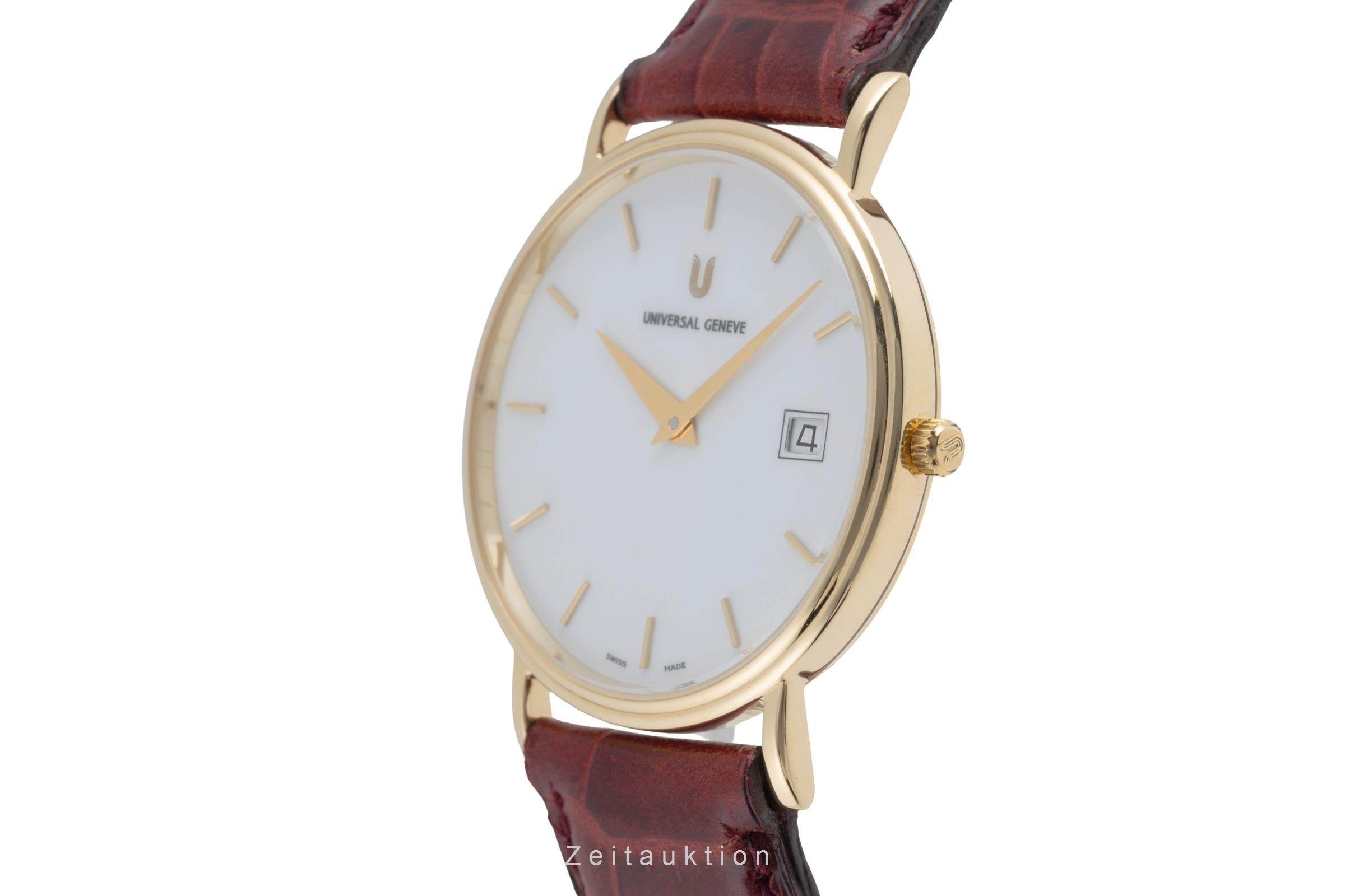 Universal Geneve 18k Gold Herrenuhr Ref.149.140-22 Papiere [2507531]