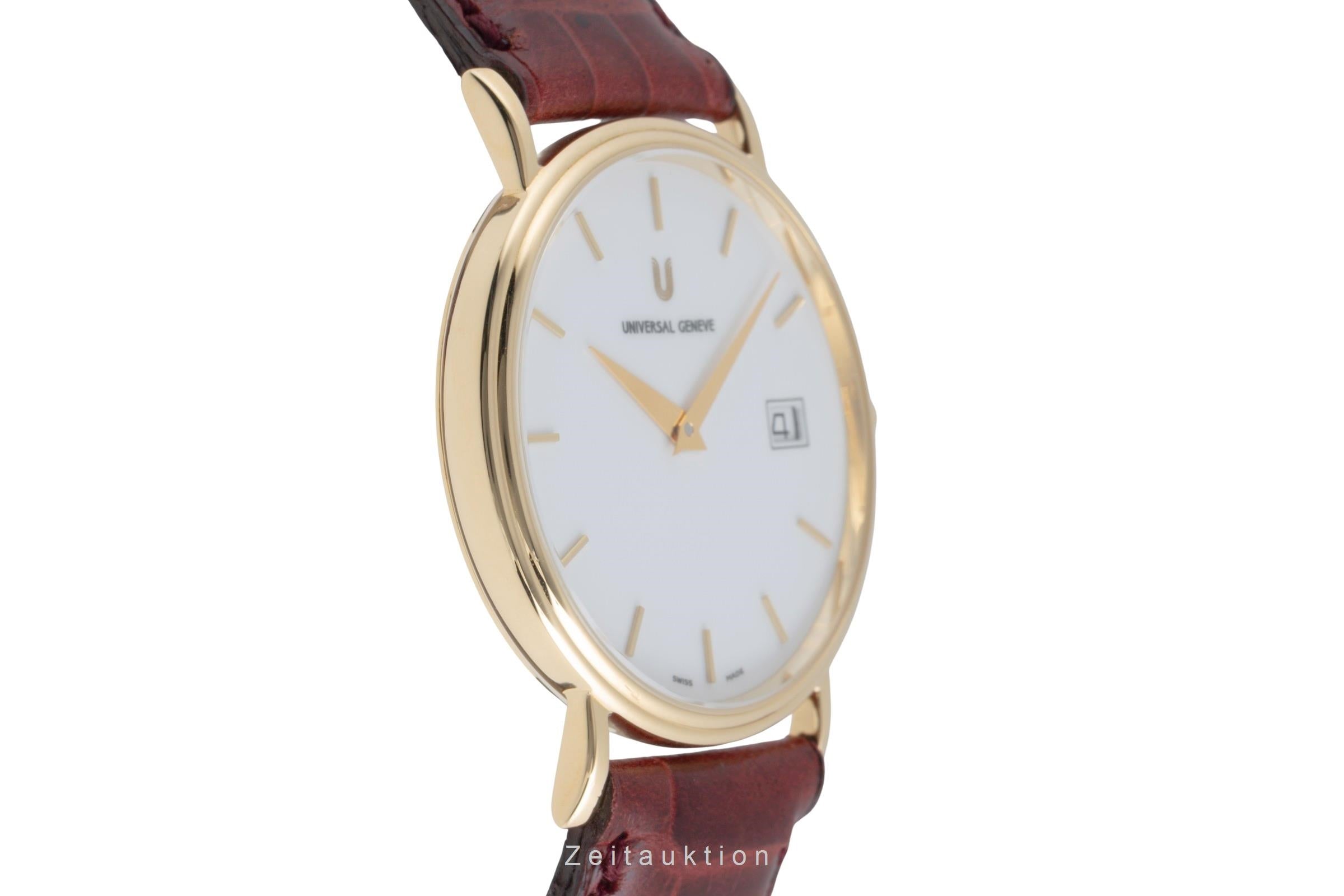Universal Geneve 18k Gold Herrenuhr Ref.149.140-22 Papiere [2507531]