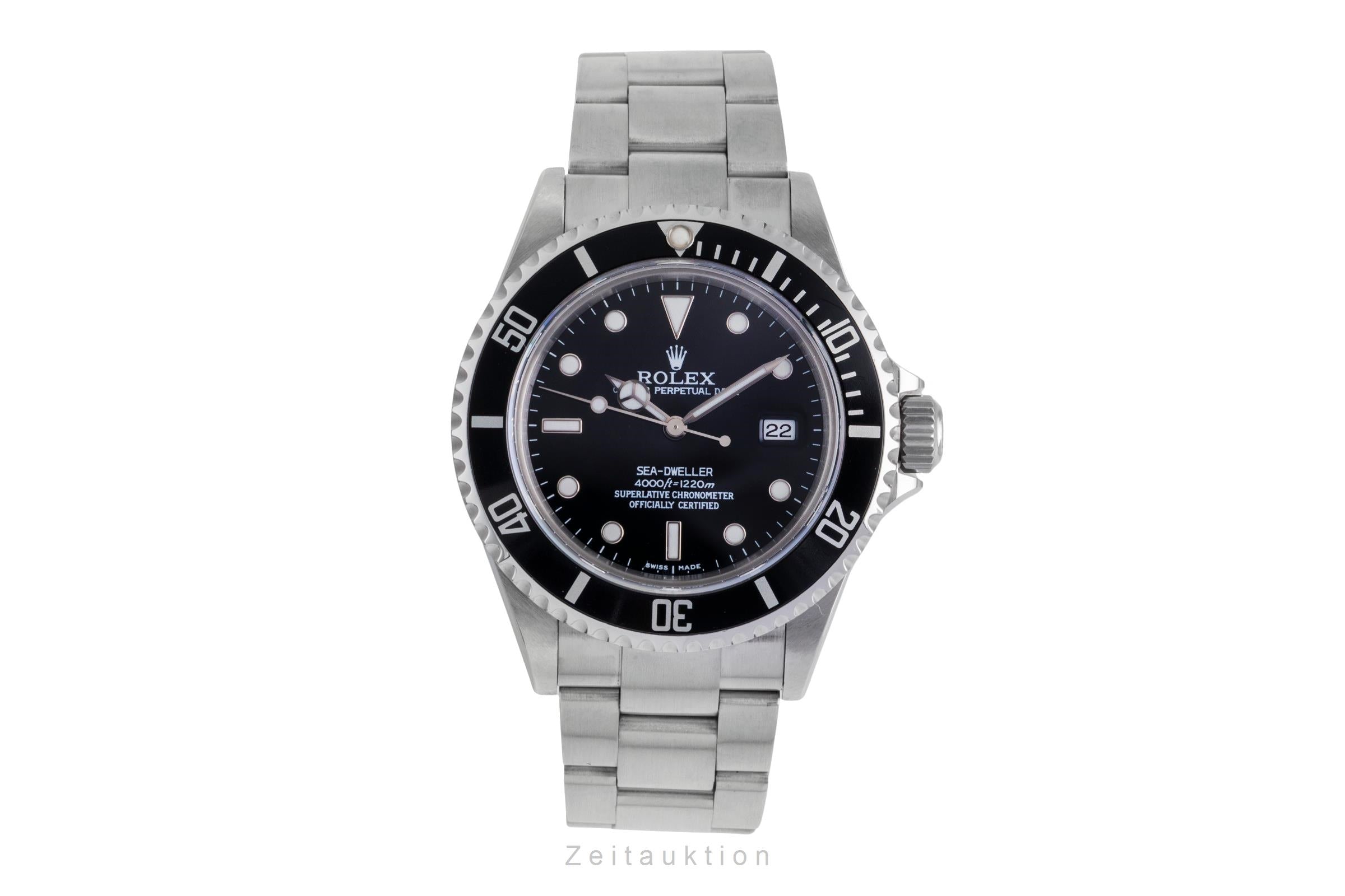 Rolex Sea-Dweller steel automatic men's watch 16600  [2507533]