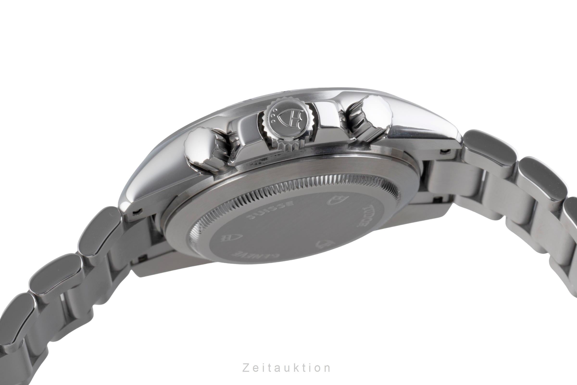 Tudor Sport Chronograph Silver Dial Stahl Automatik Herrenuhr Ref. 20300 Papers [2507537]