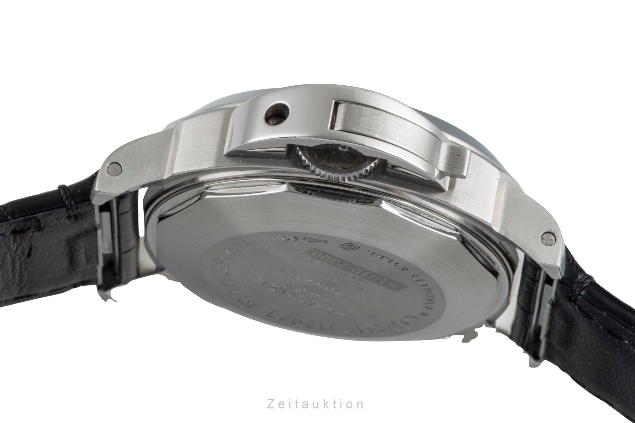Panerai Luminor Marina Automatik Edelstahl Herrenuhr Ref. PAM00048 B&P 2010 [2507538]