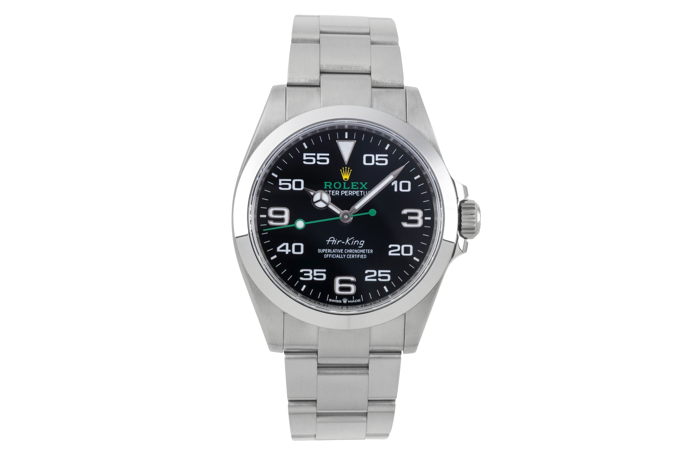 Rolex Air King steel automatic men's watch 126900  [2507542]