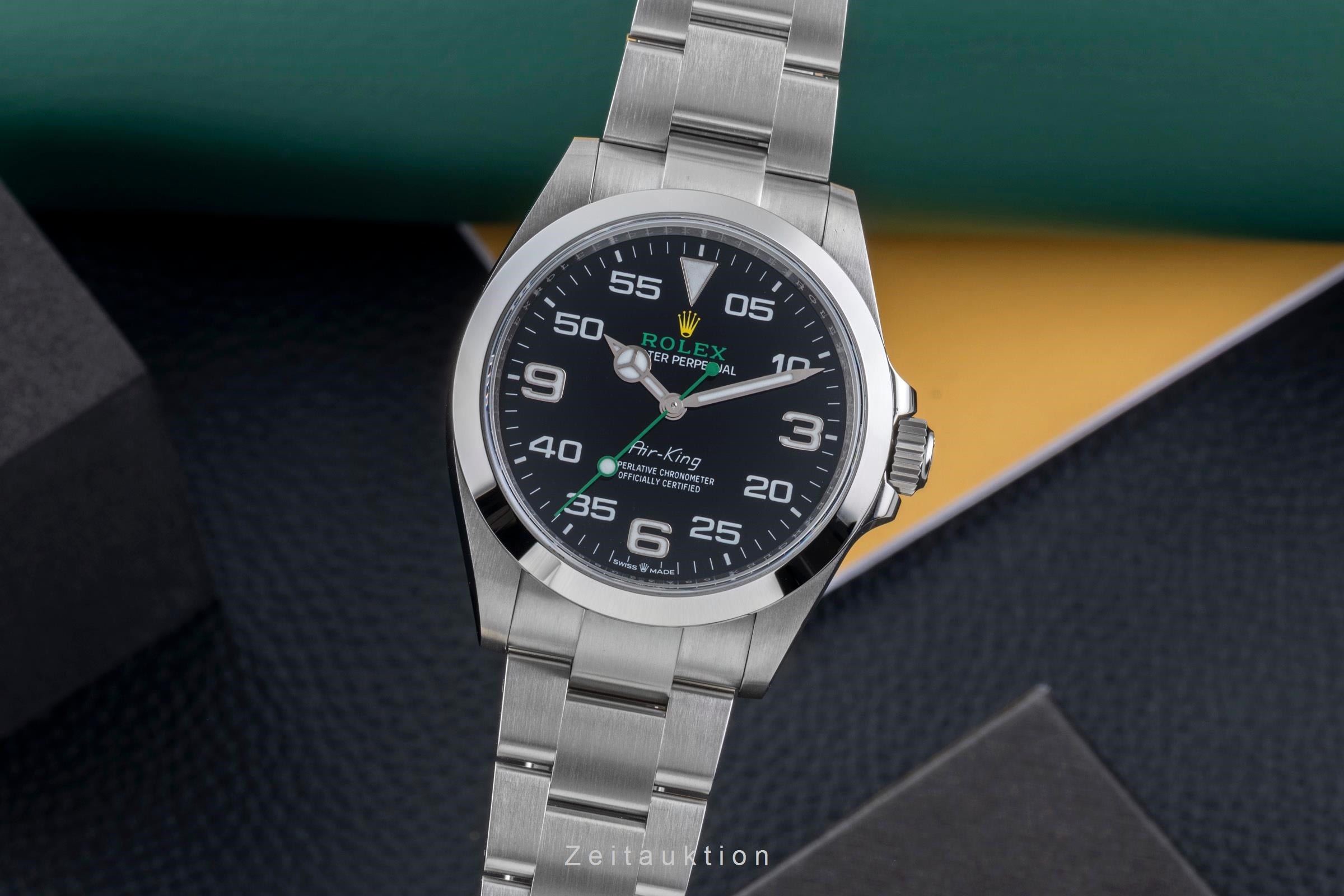 Rolex Air King steel automatic men's watch 126900  [2507542]