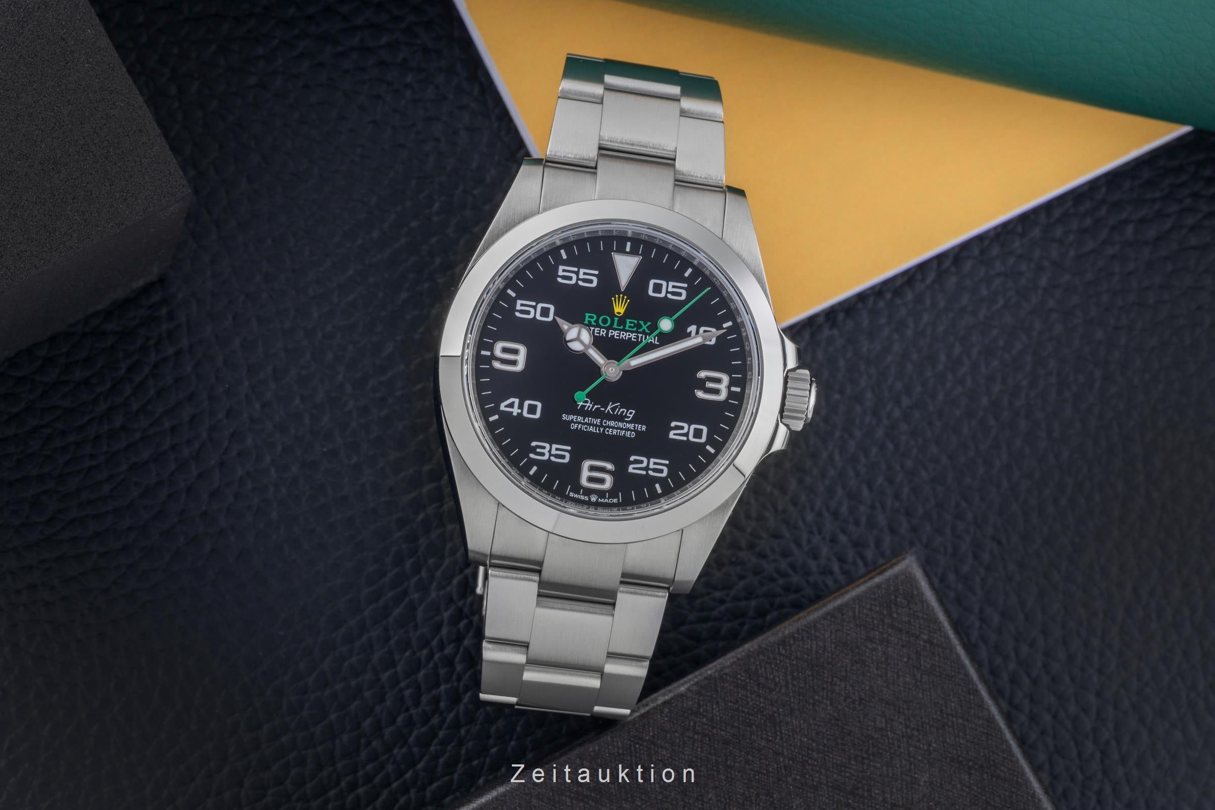 Rolex Air King steel automatic men's watch 126900  [2507542]